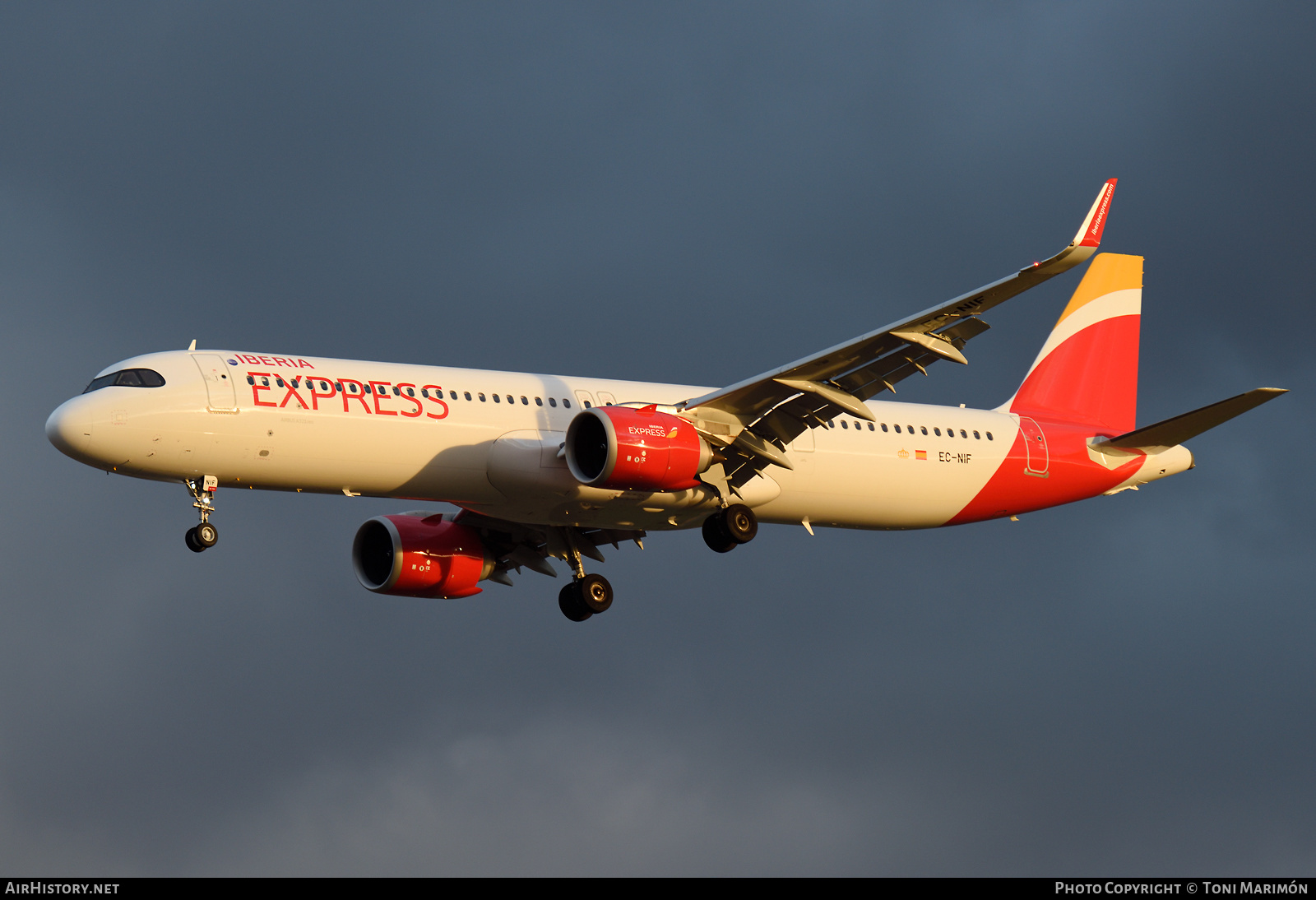 Aircraft Photo of EC-NIF | Airbus A321-251NX | Iberia Express | AirHistory.net #307804