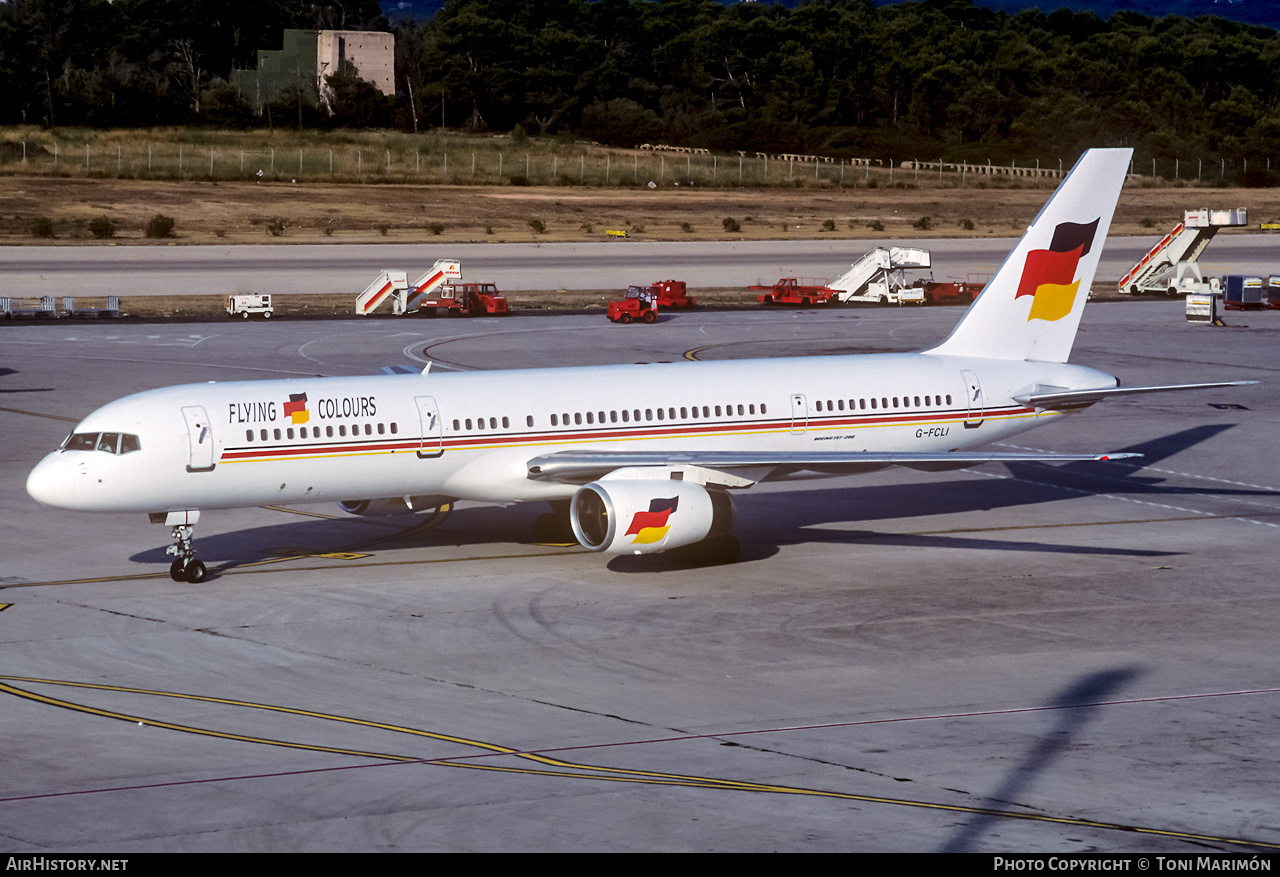 Aircraft Photo of G-FCLI | Boeing 757-28A | Flying Colours Airlines | AirHistory.net #307807