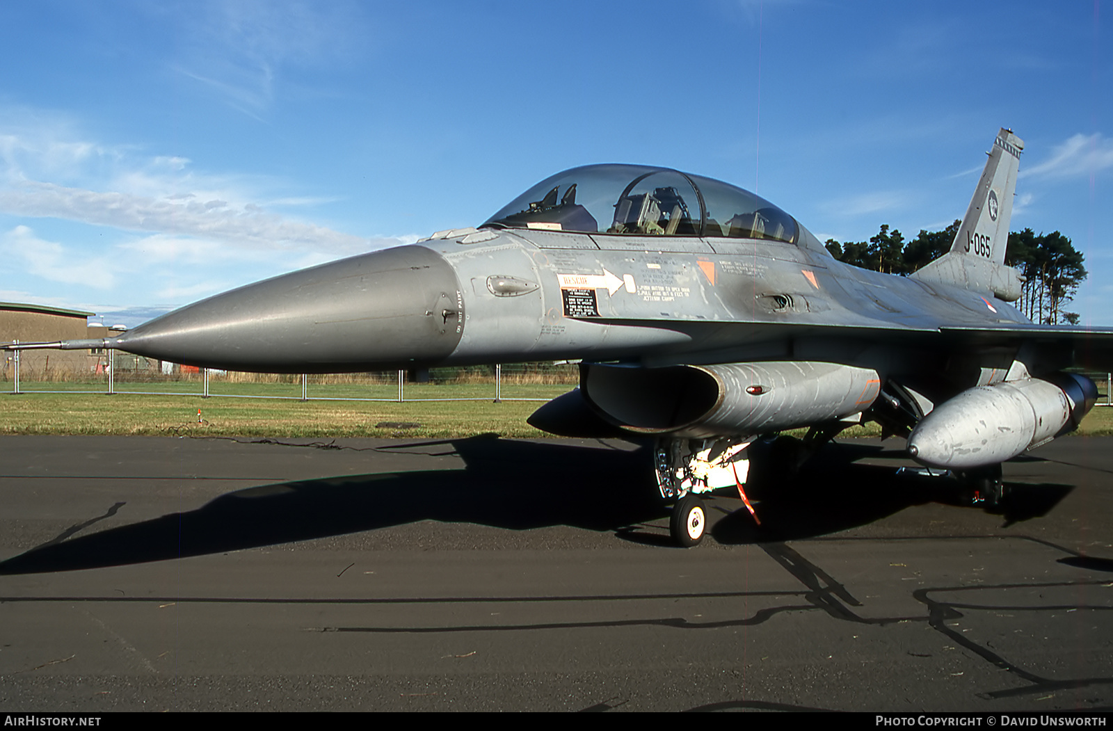 Aircraft Photo of J-065 | General Dynamics F-16BM Fighting Falcon | Netherlands - Air Force | AirHistory.net #307825