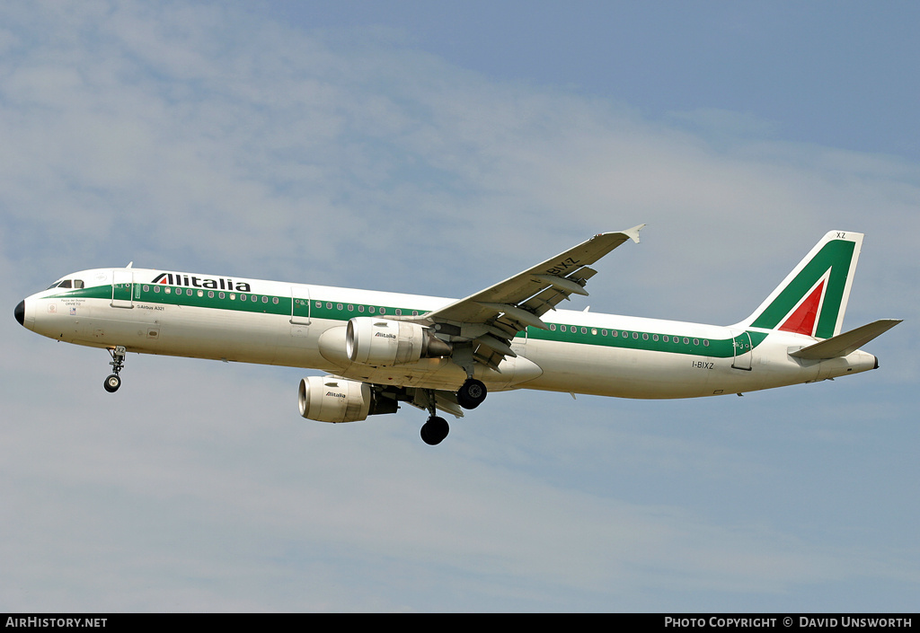 Aircraft Photo of I-BIXZ | Airbus A321-112 | Alitalia | AirHistory.net #307827