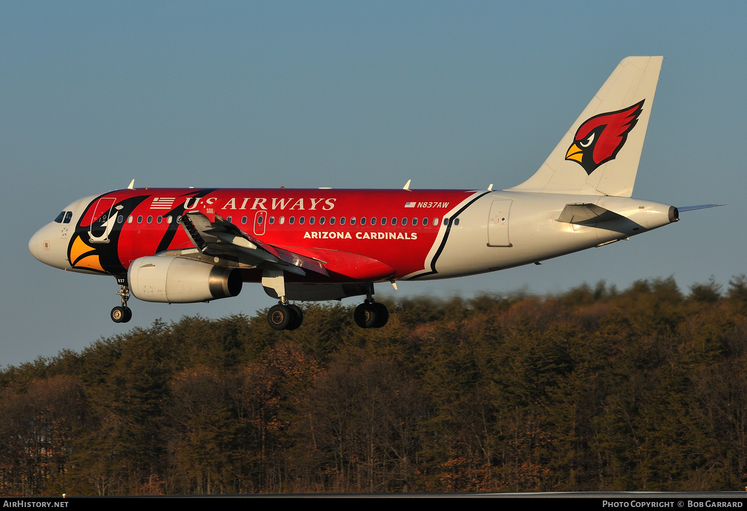 Aircraft Photo of N837AW | Airbus A319-132 | US Airways | AirHistory.net #307844