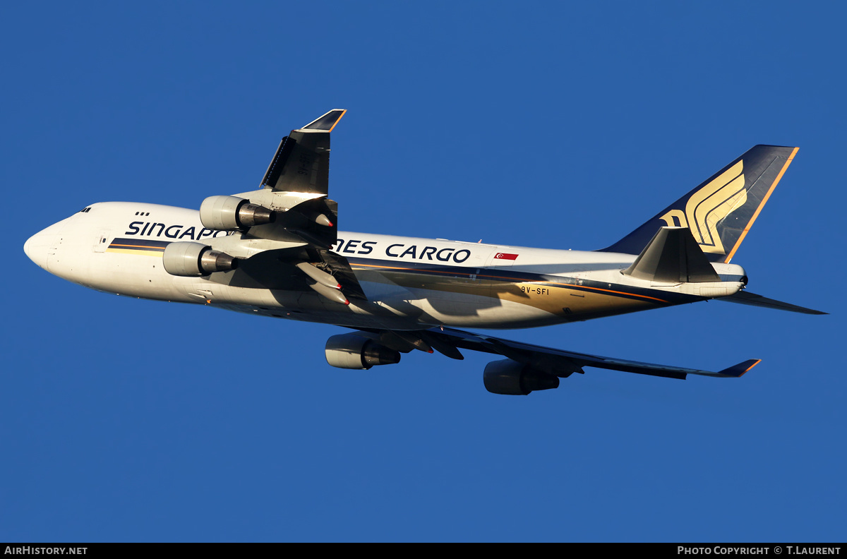 Aircraft Photo of 9V-SFI | Boeing 747-412F/SCD | Singapore Airlines Cargo | AirHistory.net #307850