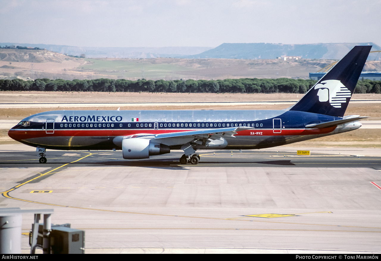 Aircraft Photo of XA-RVZ | Boeing 767-284/ER | AeroMéxico | AirHistory.net #307866