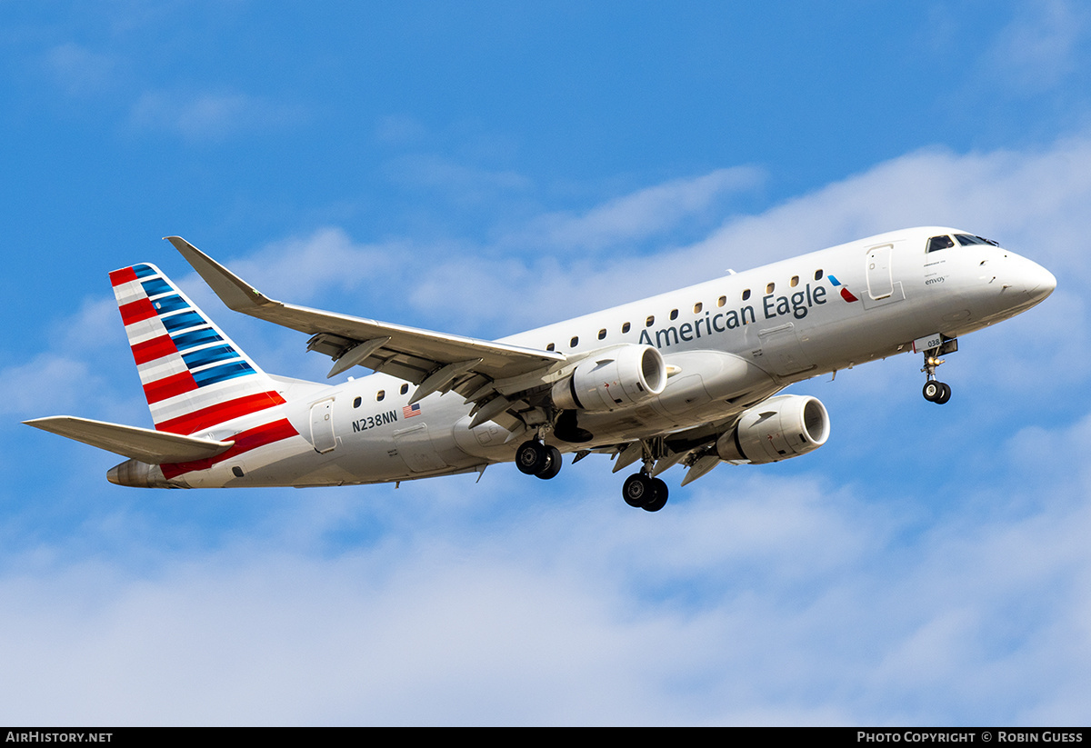 Aircraft Photo of N238NN | Embraer 175LR (ERJ-170-200LR) | American Eagle | AirHistory.net #307875