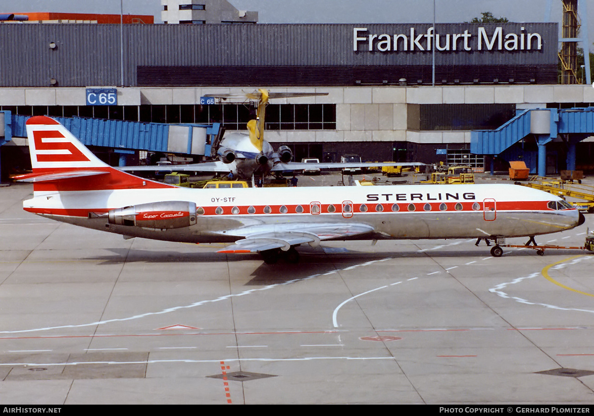 Aircraft Photo of OY-STF | Sud SE-210 Caravelle 10B3 Super B | Sterling Airways | AirHistory.net #307879