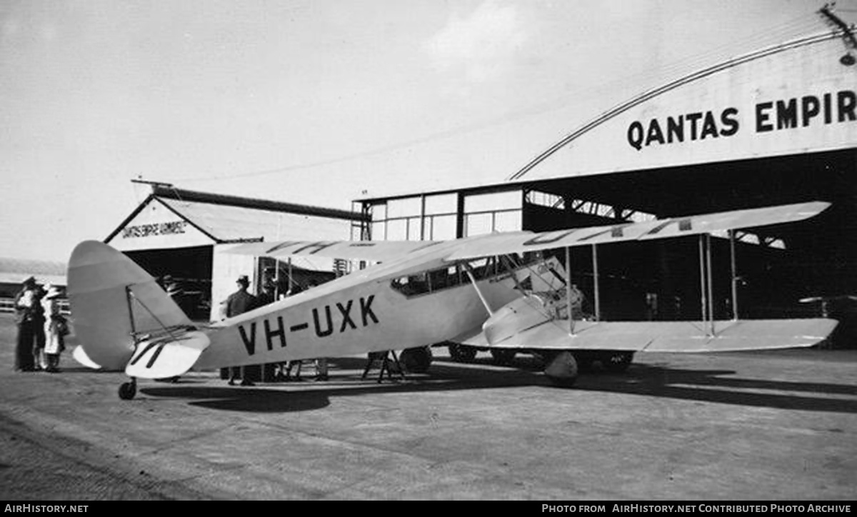 Aircraft Photo of VH-UXK | De Havilland D.H. 84 Dragon | North Queensland Airways | AirHistory.net #307892