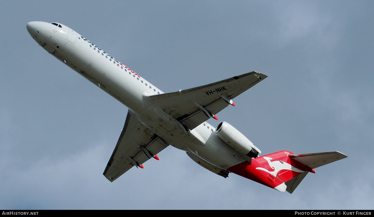 Aircraft Photo of VH-NHK | Fokker 100 (F28-0100) | QantasLink | AirHistory.net #307897