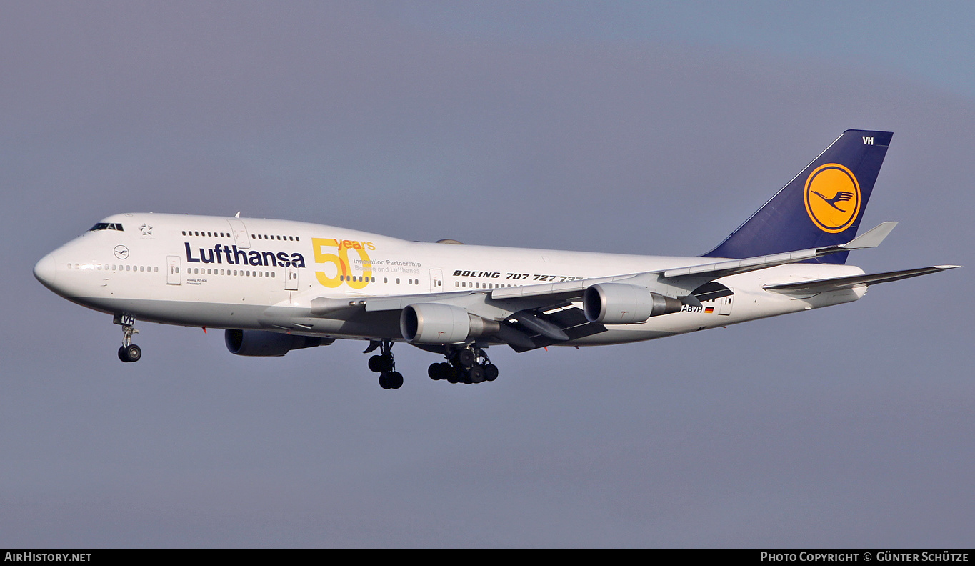 Aircraft Photo of D-ABVH | Boeing 747-430 | Lufthansa | AirHistory.net #307898