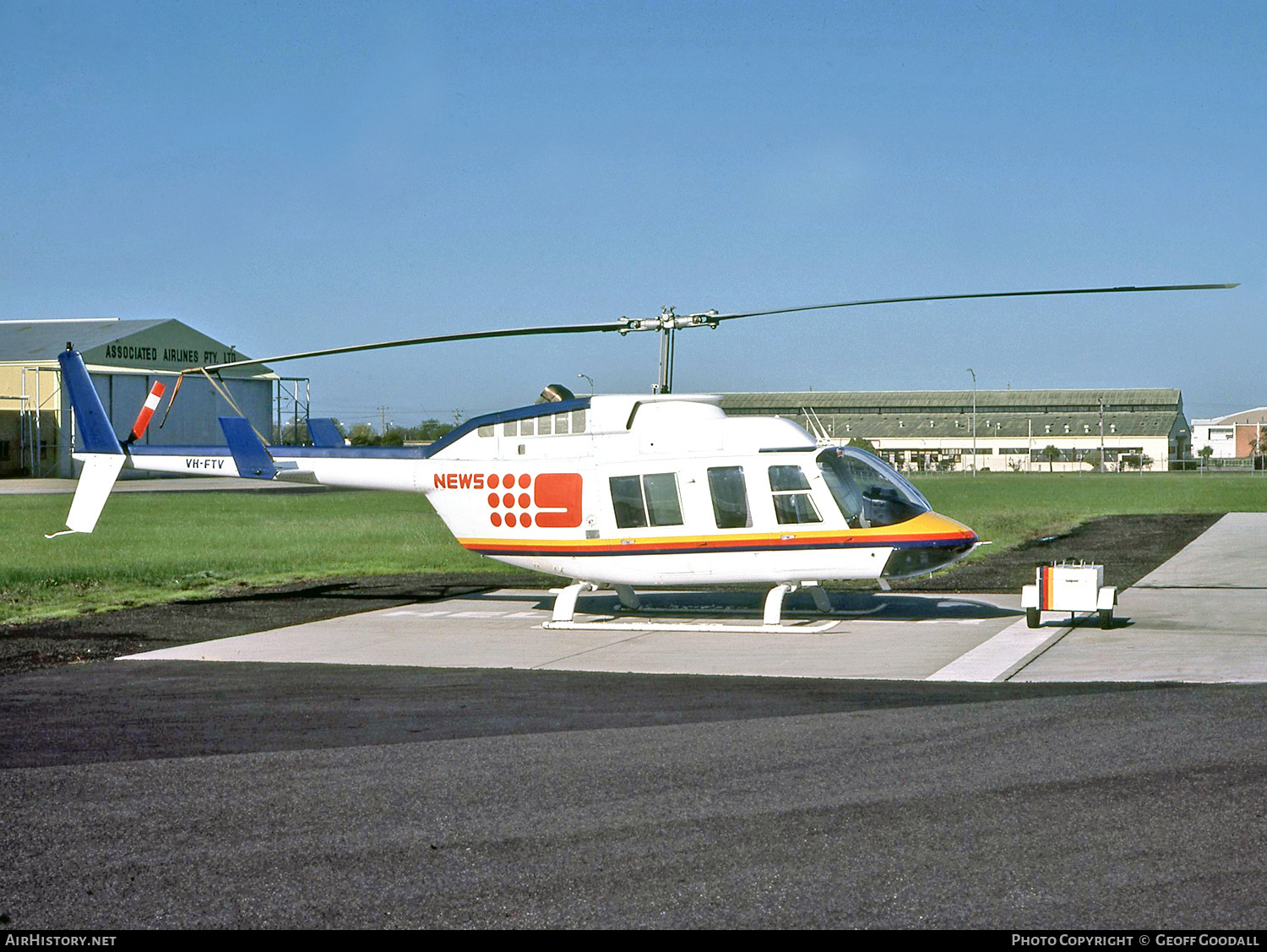 Aircraft Photo of VH-FTV | Bell 206L-1 LongRanger II | Channel 9 News | AirHistory.net #307905