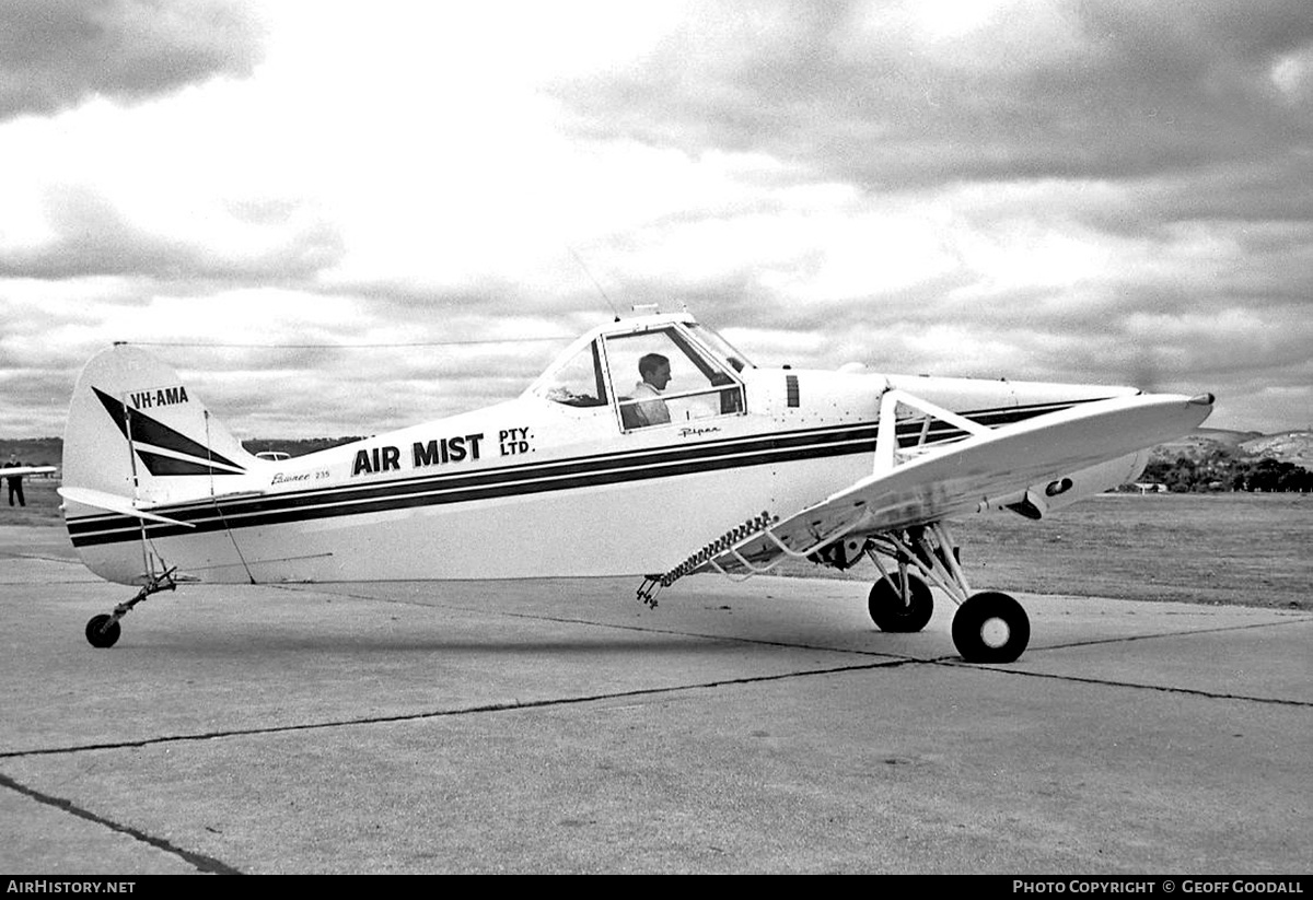 Aircraft Photo of VH-AMA | Piper PA-25-235 Pawnee B | Air Mist | AirHistory.net #307911