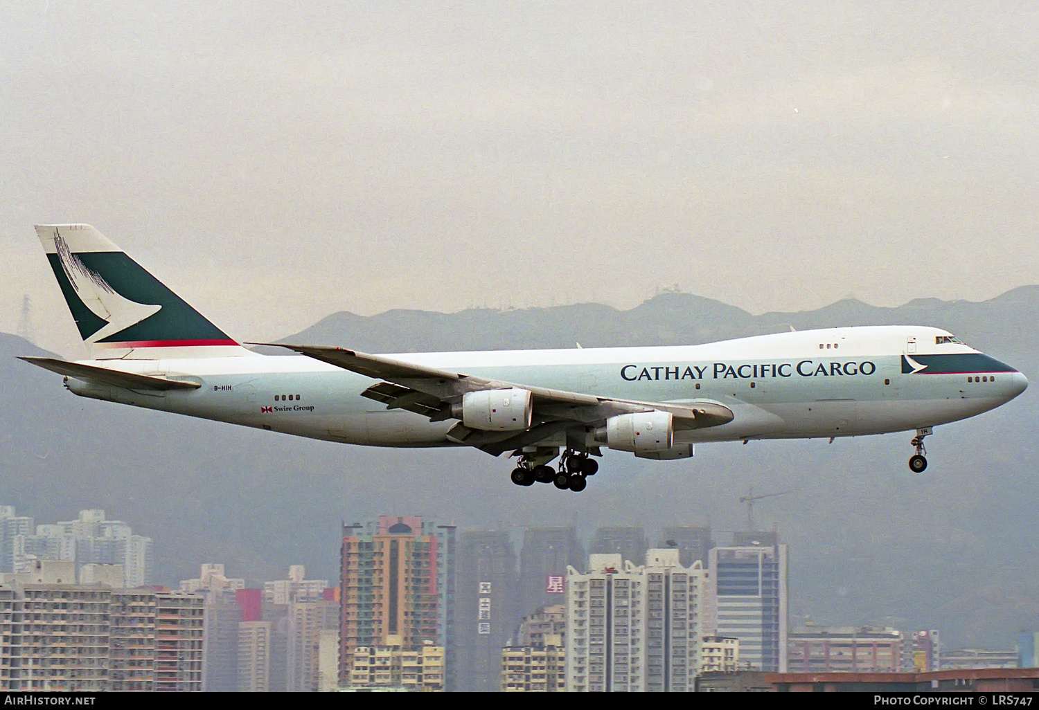 Aircraft Photo of B-HIH | Boeing 747-267B(SF) | Cathay Pacific Airways Cargo | AirHistory.net #307917