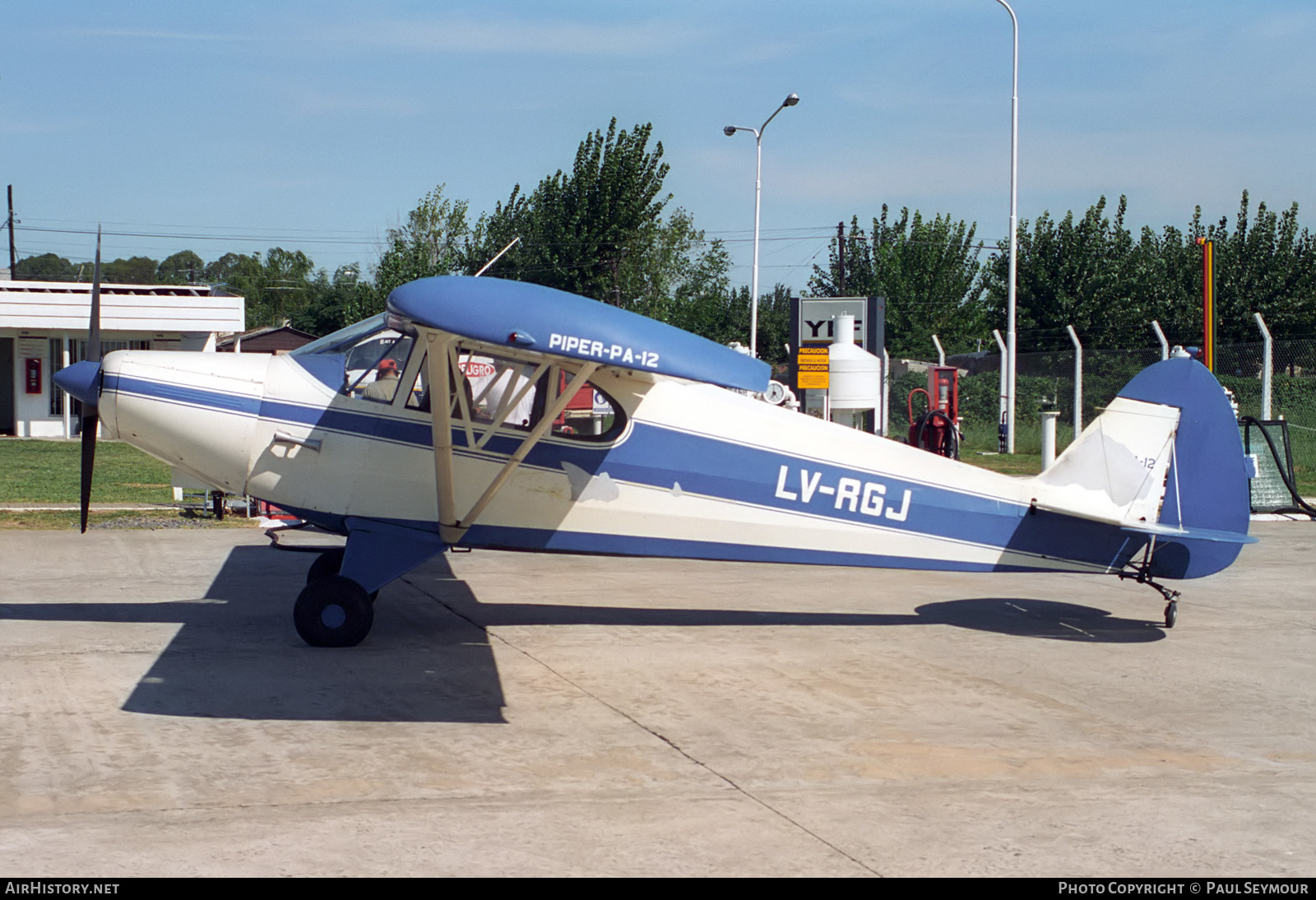 Aircraft Photo of LV-RGJ | Piper PA-12 Super Cruiser | AirHistory.net #307918