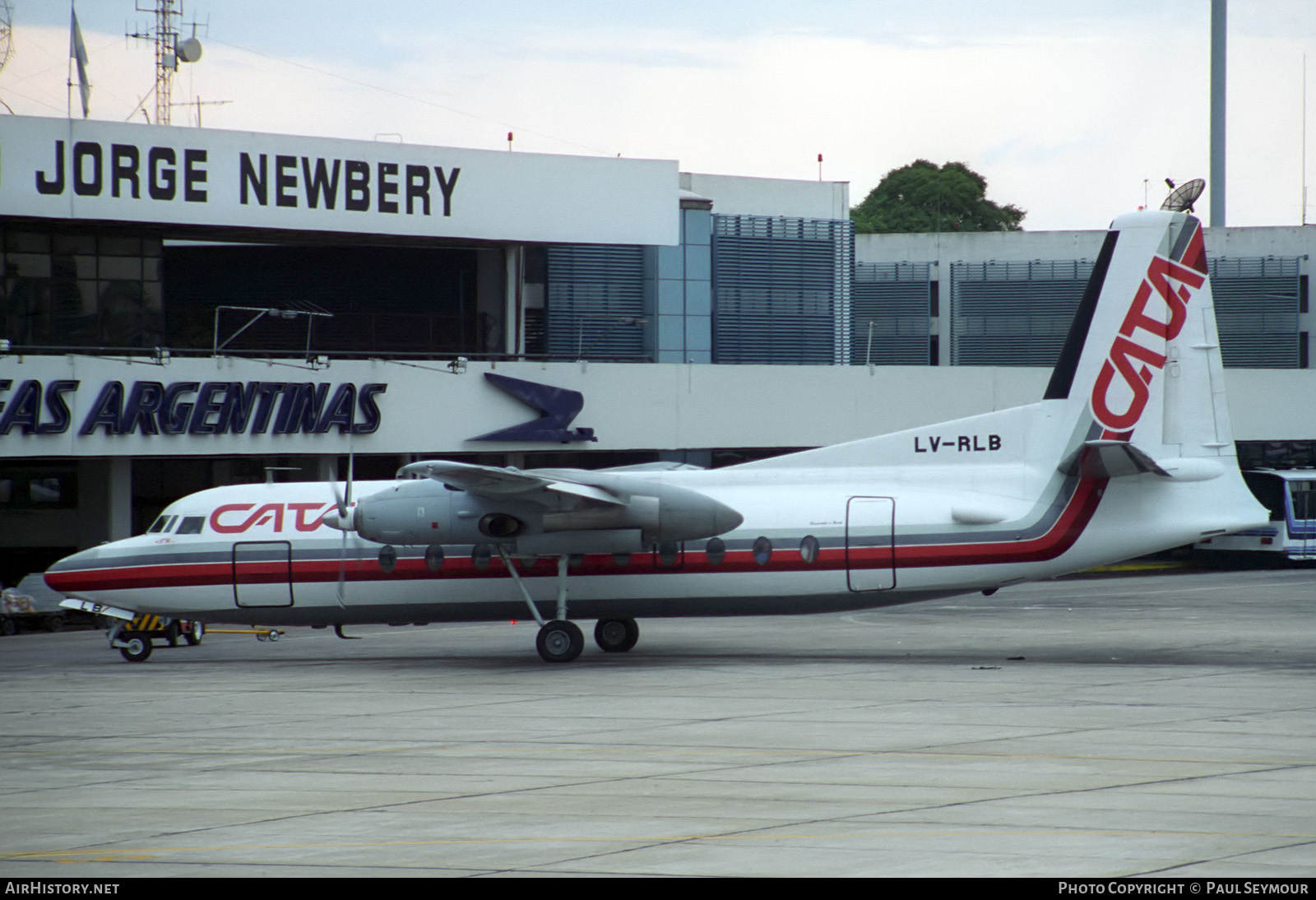 Aircraft Photo of LV-RLB | Fairchild F-27J | CATA Líneas Aéreas | AirHistory.net #307924