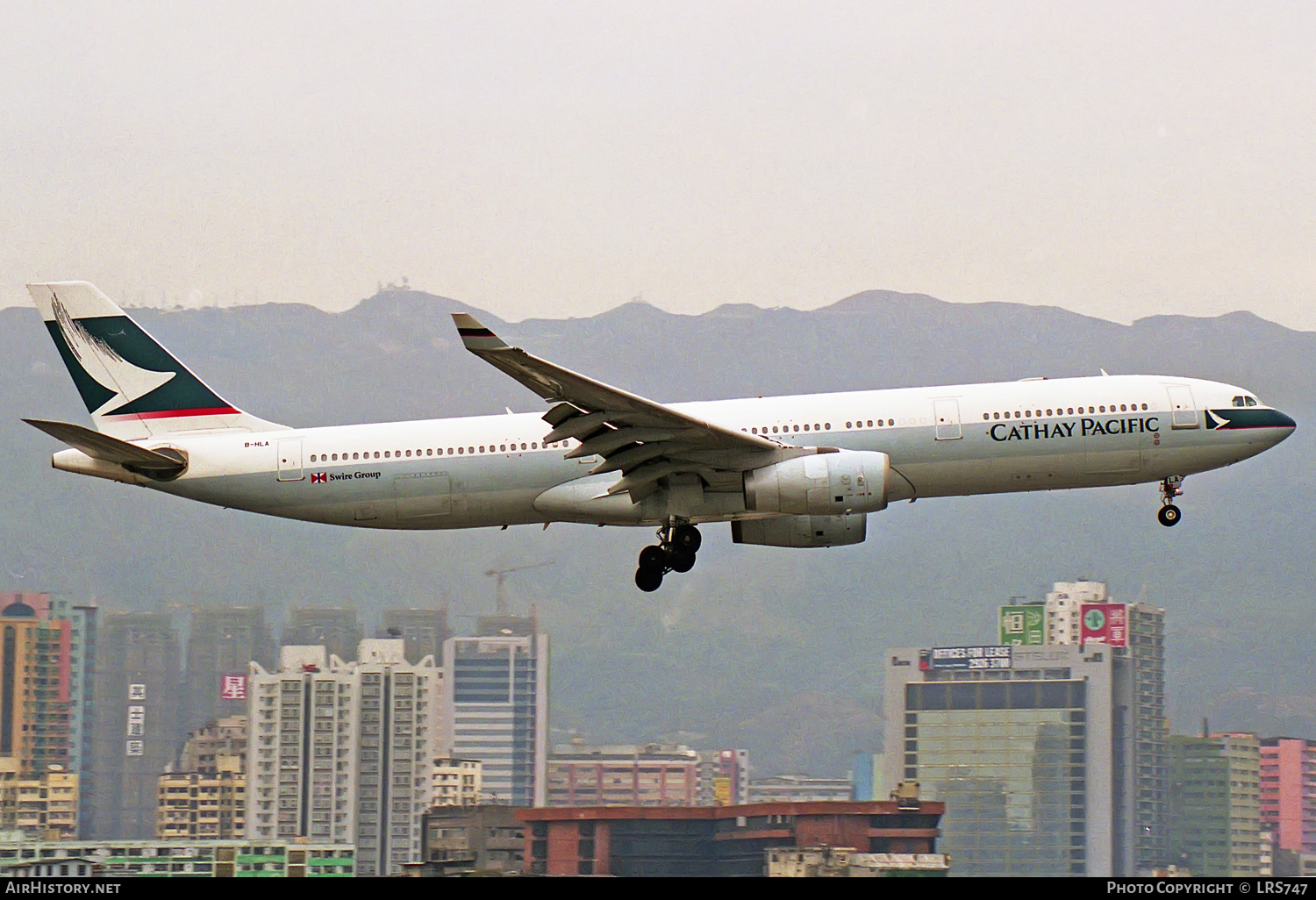 Aircraft Photo of B-HLA | Airbus A330-342 | Cathay Pacific Airways | AirHistory.net #307926