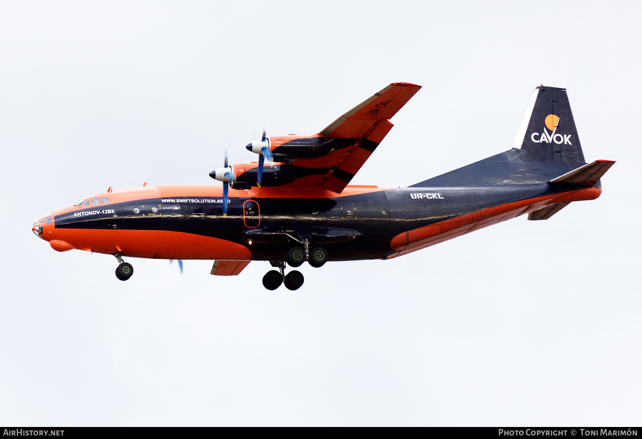 Aircraft Photo of UR-CKL | Antonov An-12BK | Cavok Air | AirHistory.net #307927