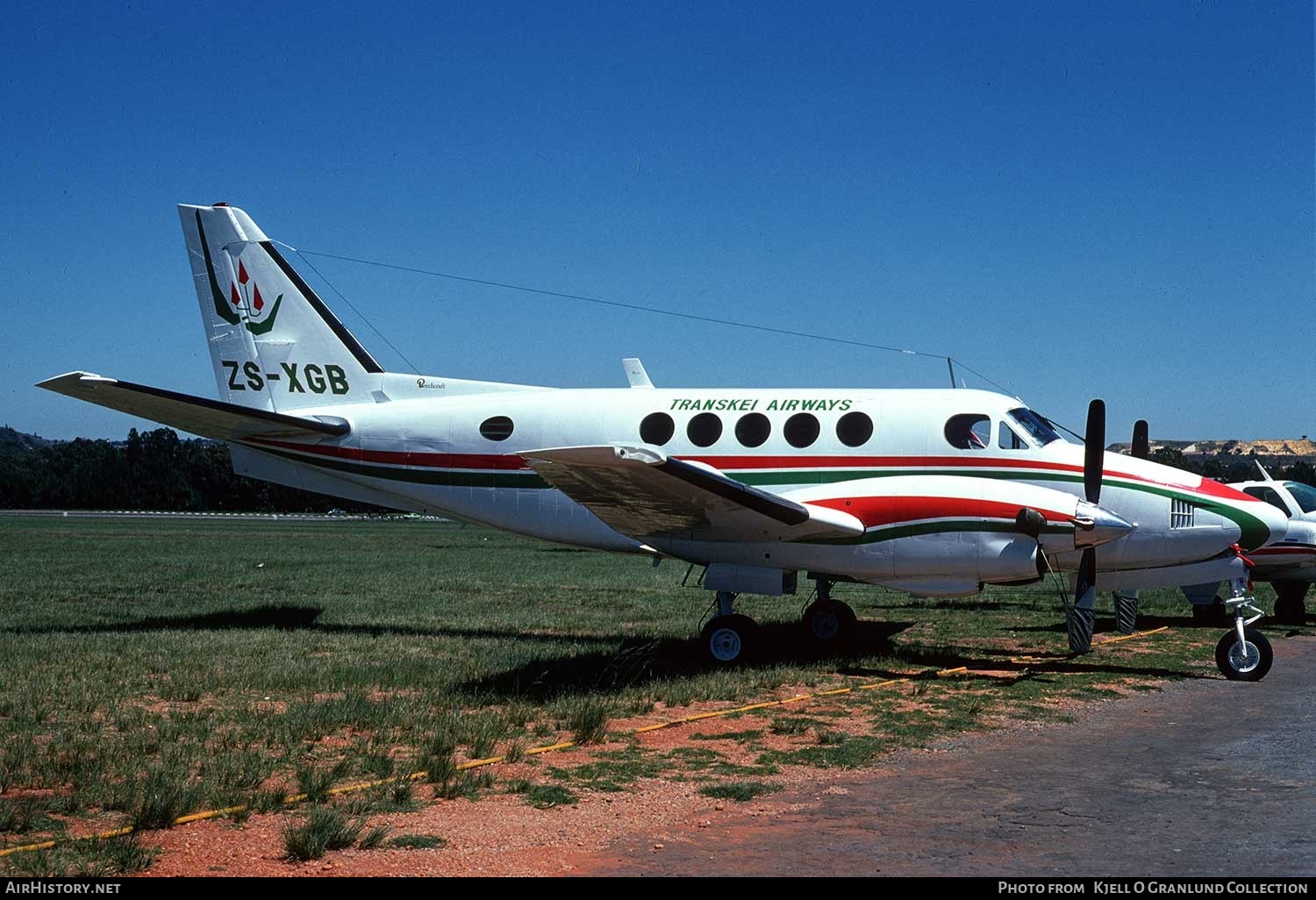 Aircraft Photo of ZS-XGB | Beech A100 King Air | Transkei Airways | AirHistory.net #307938