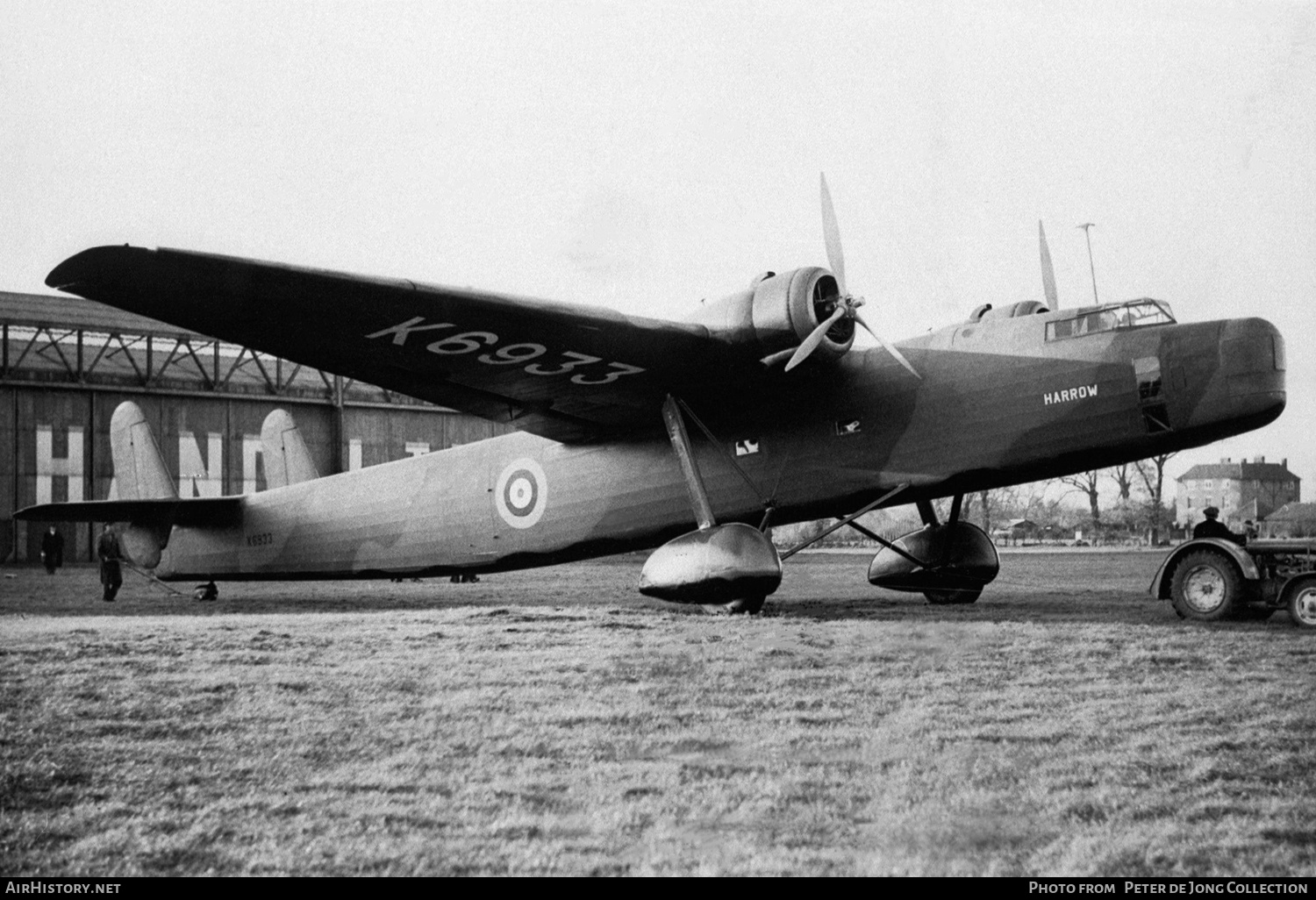 Aircraft Photo of K6933 | Handley Page HP-54 Harrow Mk1 | UK - Air Force | AirHistory.net #307941