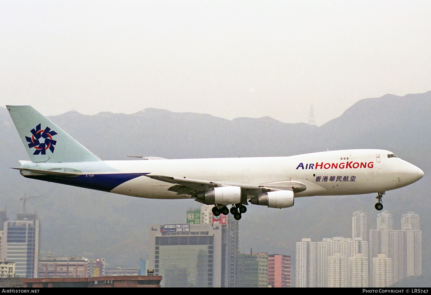 Aircraft Photo of B-HMF | Boeing 747-2L5B(SF) | Air Hong Kong | AirHistory.net #307953