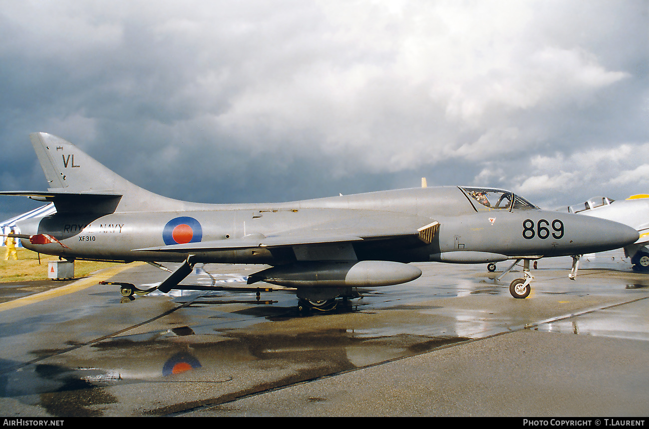 Aircraft Photo of XF310 | Hawker Hunter T7 | UK - Navy | AirHistory.net #307957