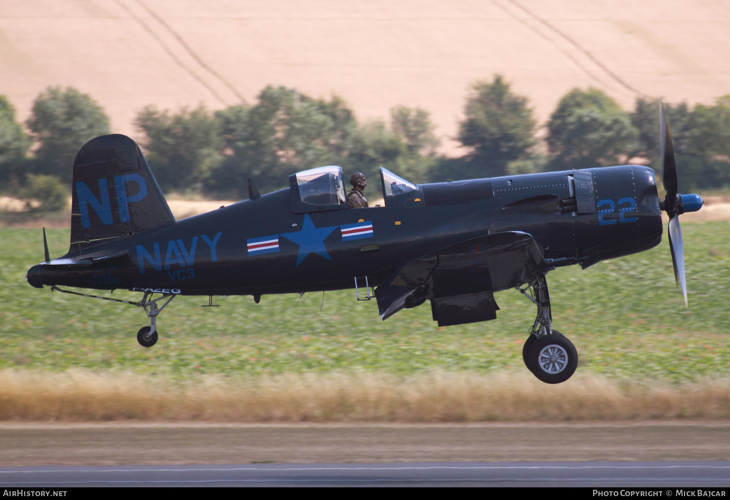 Aircraft Photo of F-AZEG / 124724 | Vought F4U-5NL Corsair | USA - Navy | AirHistory.net #307968