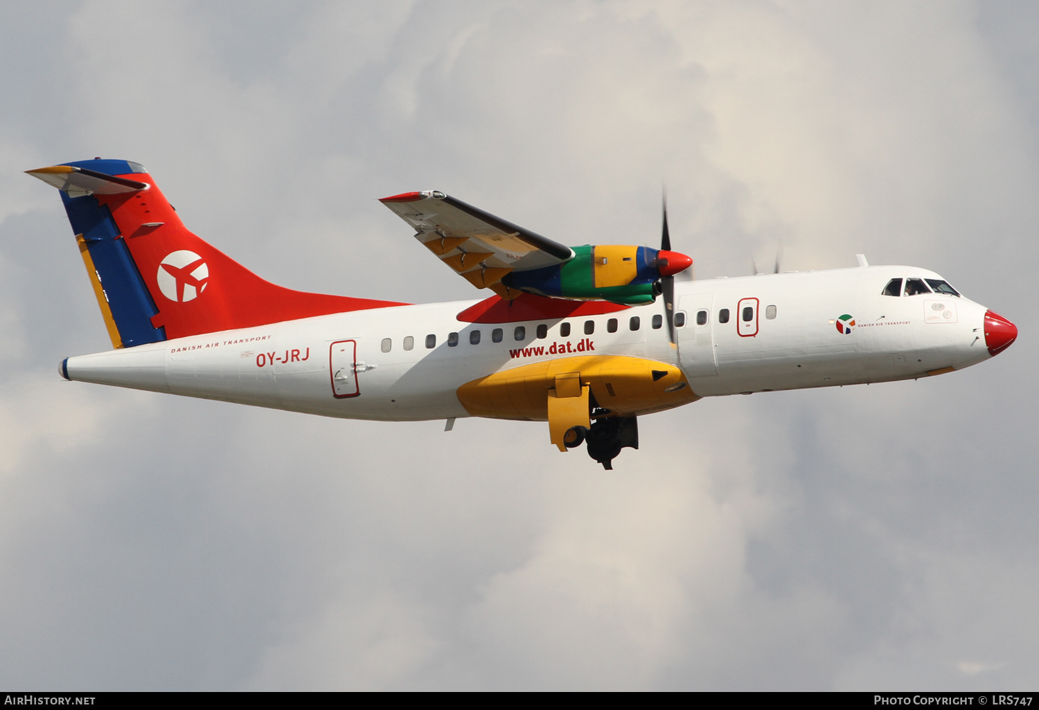 Aircraft Photo of OY-JRJ | ATR ATR-42-300 | Danish Air Transport - DAT | AirHistory.net #307970