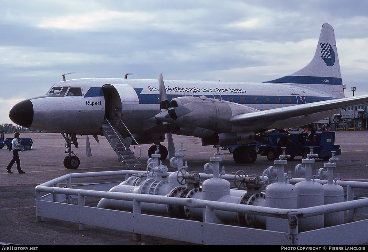 Aircraft Photo of C-GFHH | Convair 580 | Société d'Énergie de la Baie James | AirHistory.net #307971