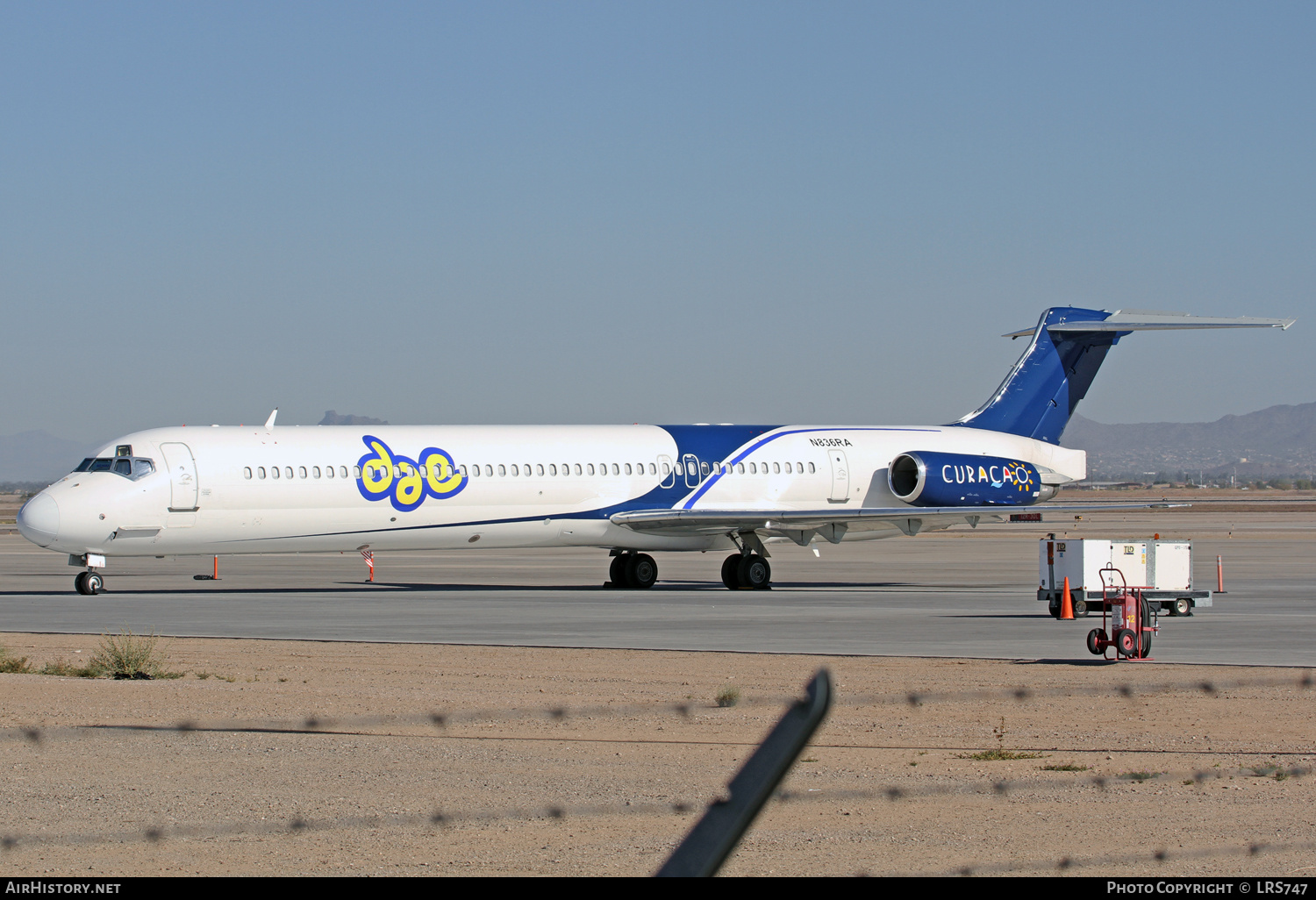 Aircraft Photo of N836RA | McDonnell Douglas MD-83 (DC-9-83) | DAE - Dutch Antilles Express | AirHistory.net #307975