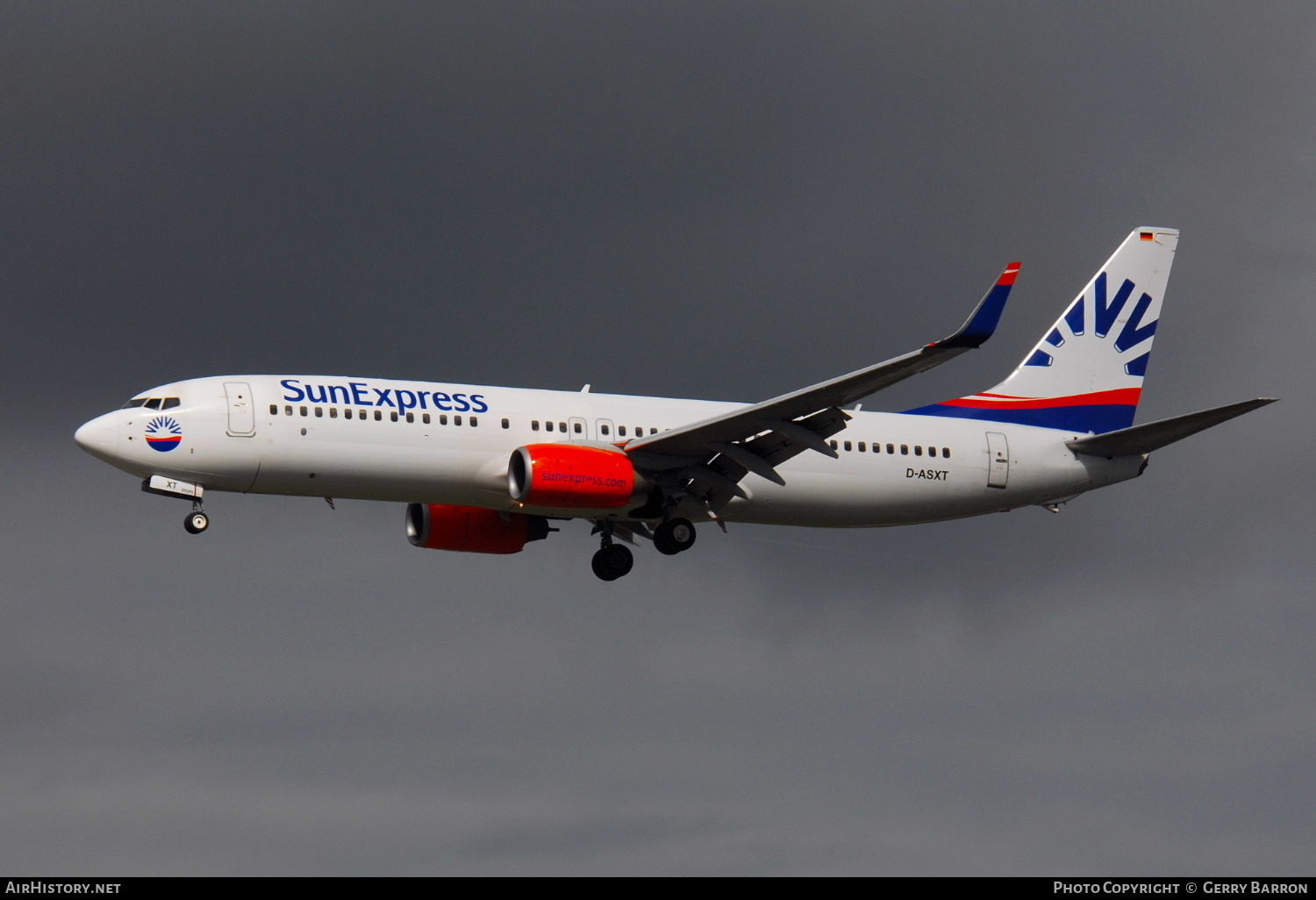 Aircraft Photo of D-ASXT | Boeing 737-8EH | SunExpress | AirHistory.net #307977