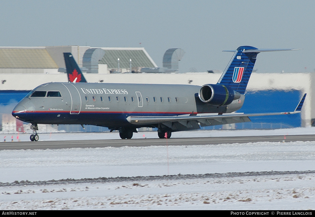 Aircraft Photo of N409AW | Bombardier CRJ-200LR (CL-600-2B19) | United Express | AirHistory.net #307978