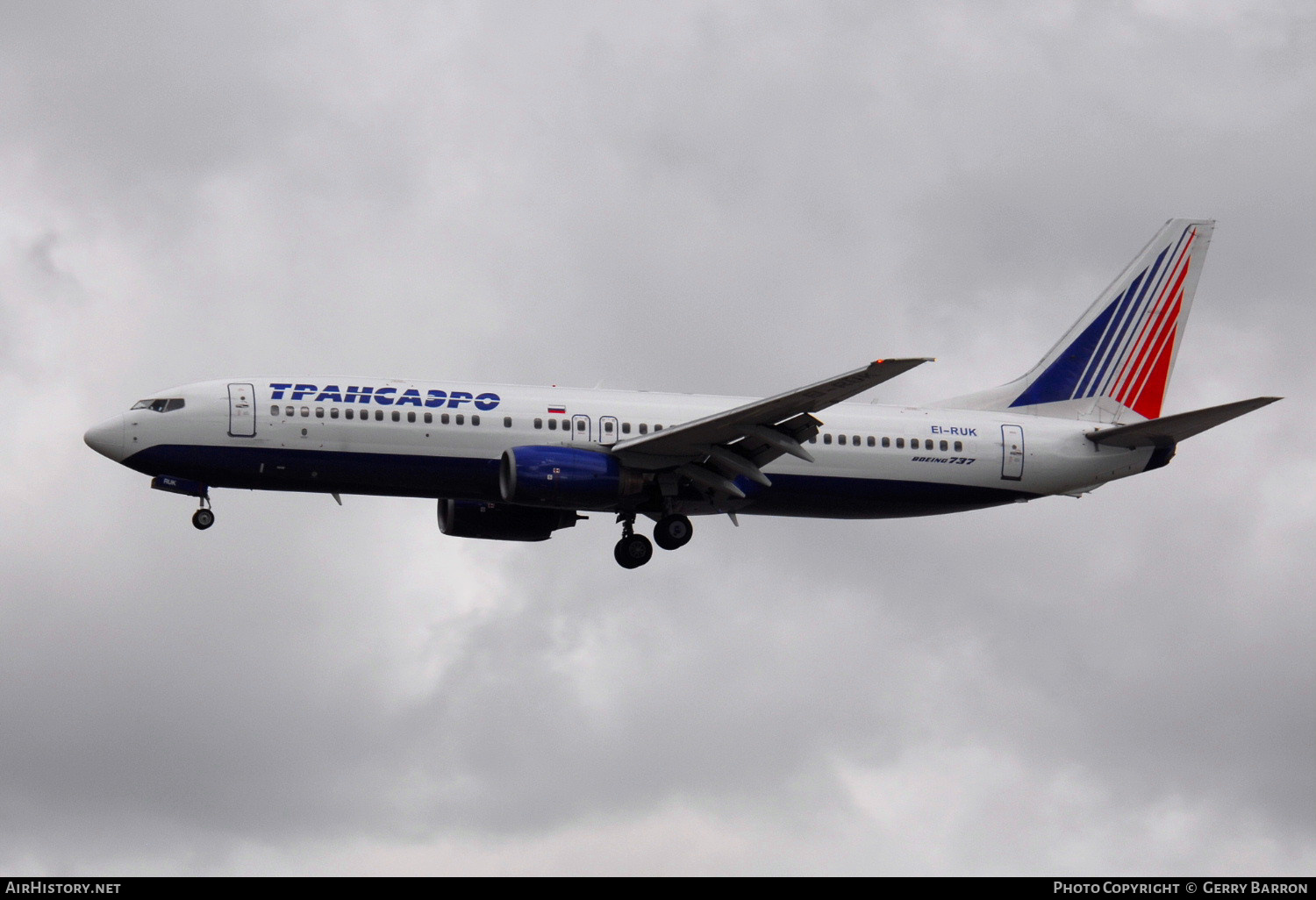 Aircraft Photo of EI-RUK | Boeing 737-86N | Transaero Airlines | AirHistory.net #307987