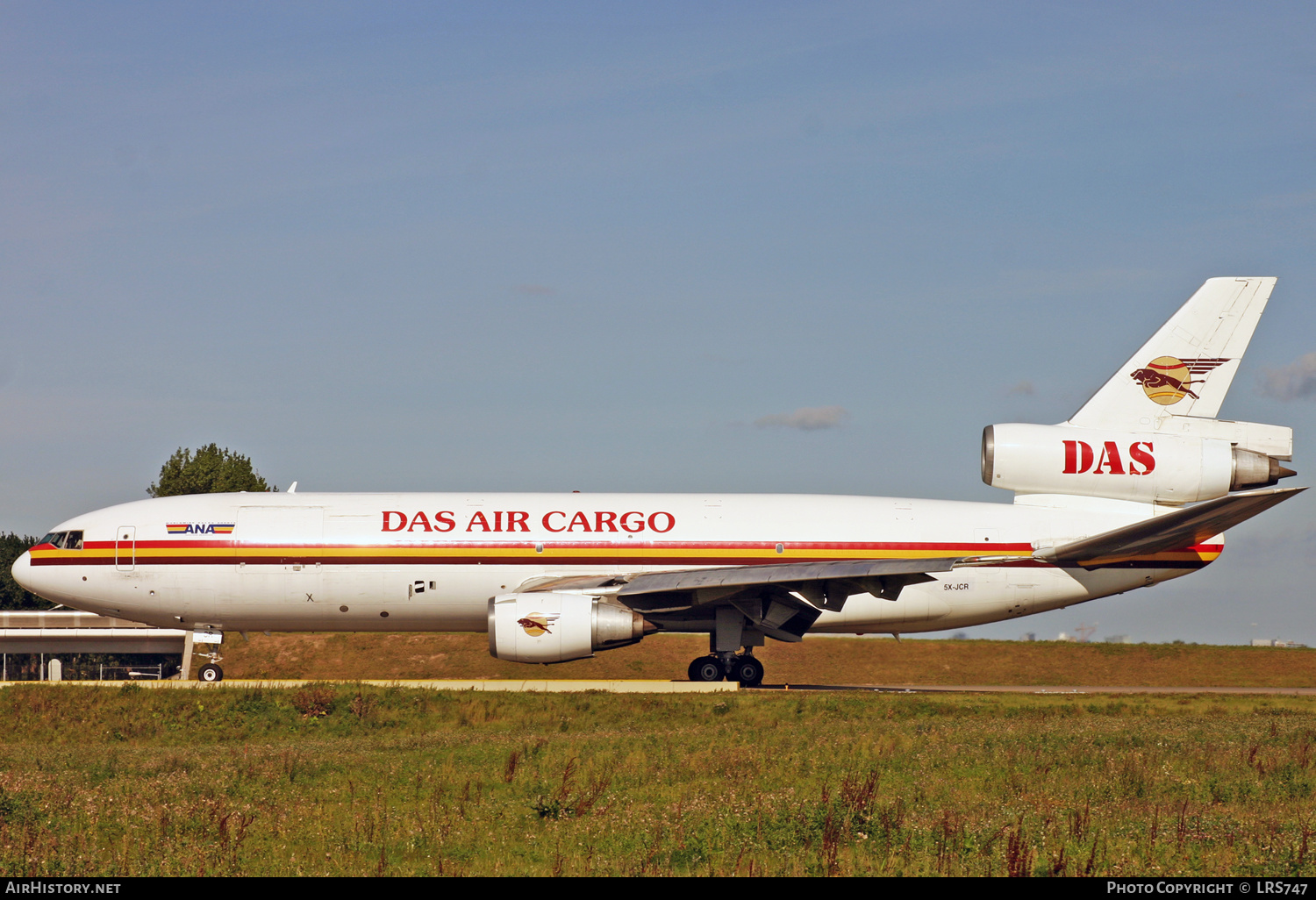 Aircraft Photo of 5X-JCR | McDonnell Douglas DC-10-30(F) | DAS Air Cargo - Dairo Air Services | AirHistory.net #307994