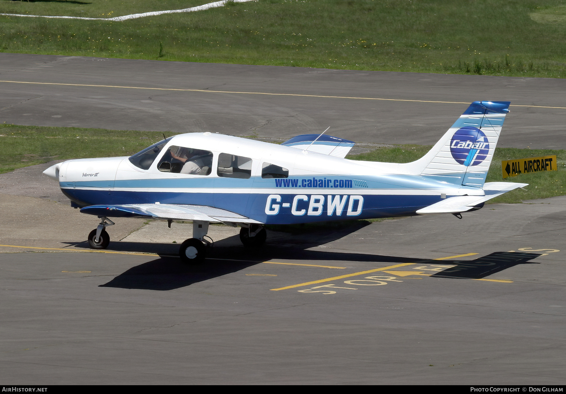 Aircraft Photo of G-CBWD | Piper PA-28-161 Cadet | Cabair | AirHistory.net #308025