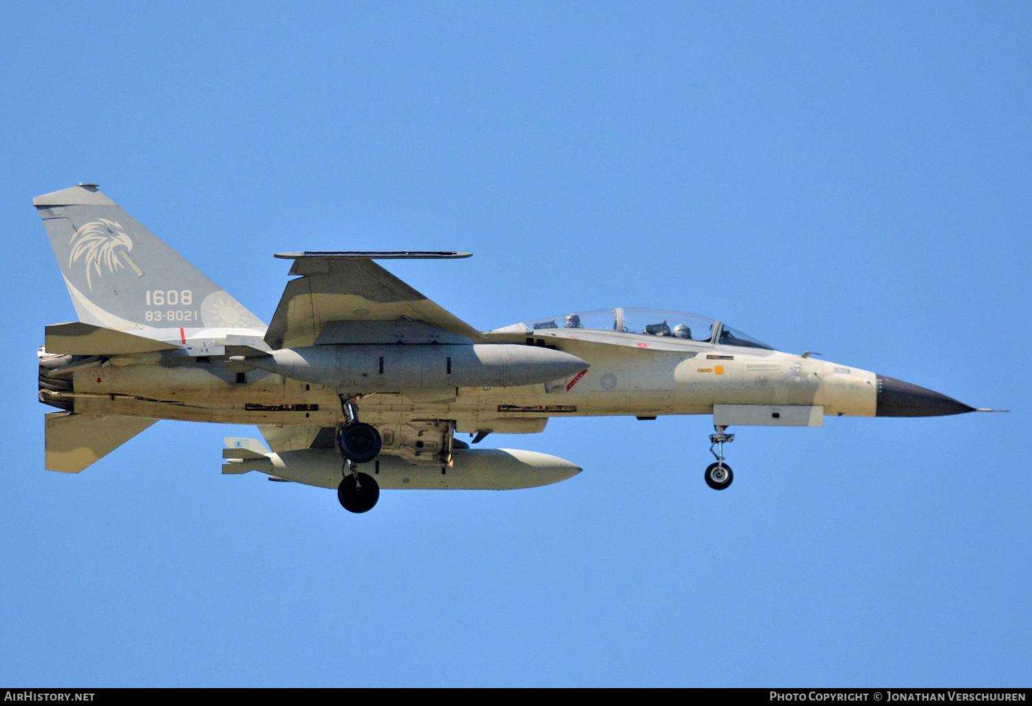 Aircraft Photo of 1608 | AIDC F-CK-1D Hsung Ying | Taiwan - Air Force | AirHistory.net #308033