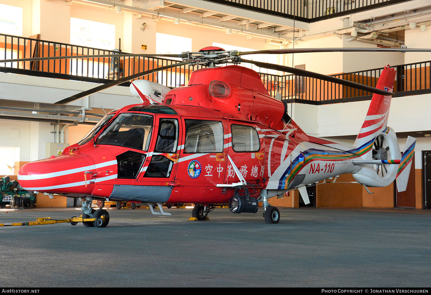 Aircraft Photo of NA-110 | Airbus Helicopters AS365N3 Dauphin 2 | Taiwan - National Airborne Service Corps | AirHistory.net #308038