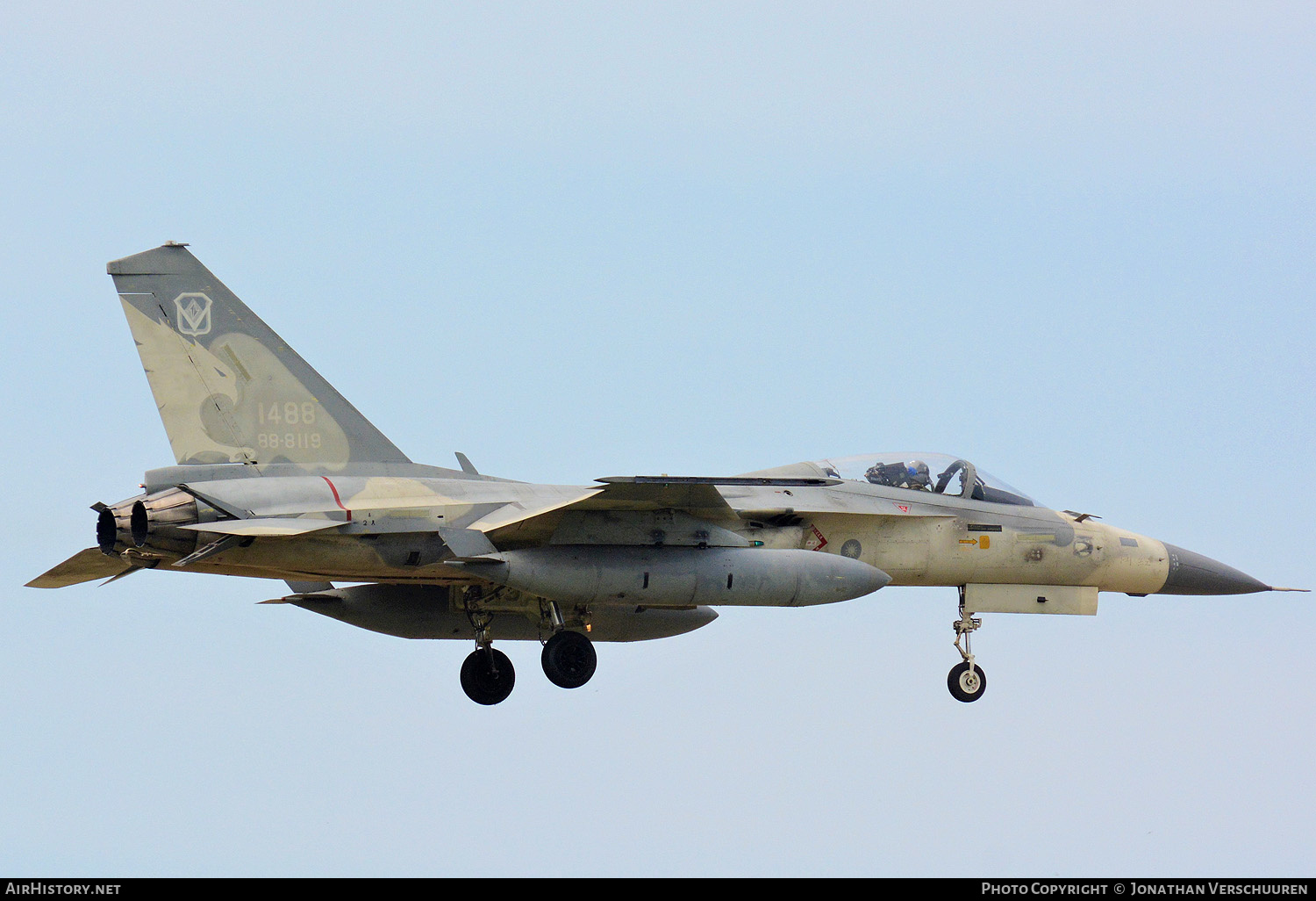 Aircraft Photo of 1488 | AIDC F-CK-1C Hsung Ying | Taiwan - Air Force | AirHistory.net #308050