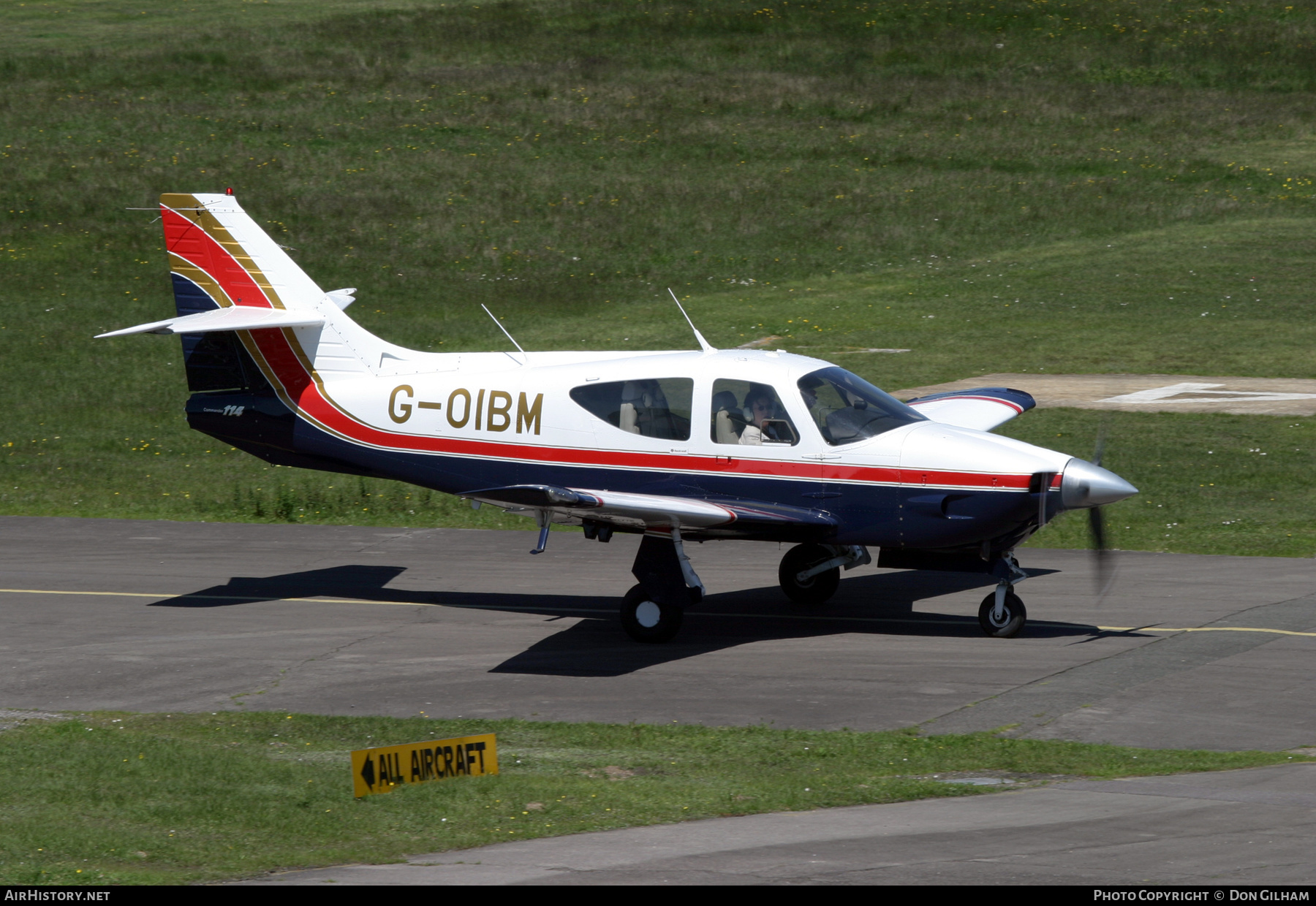 Aircraft Photo of G-OIBM | Rockwell Commander 114 | AirHistory.net #308057