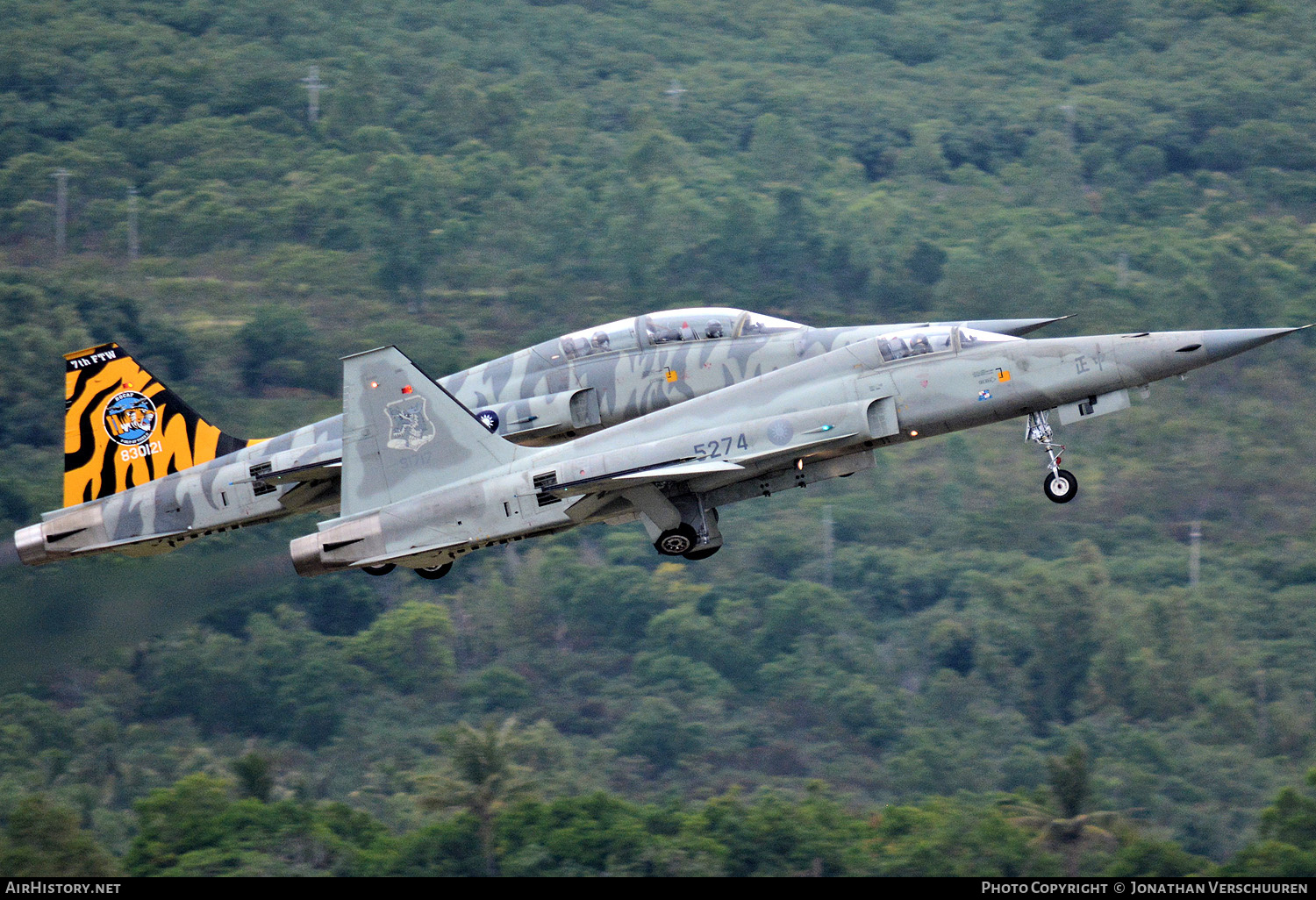 Aircraft Photo of 5274 | Northrop F-5E Tiger II | Taiwan - Air Force | AirHistory.net #308068