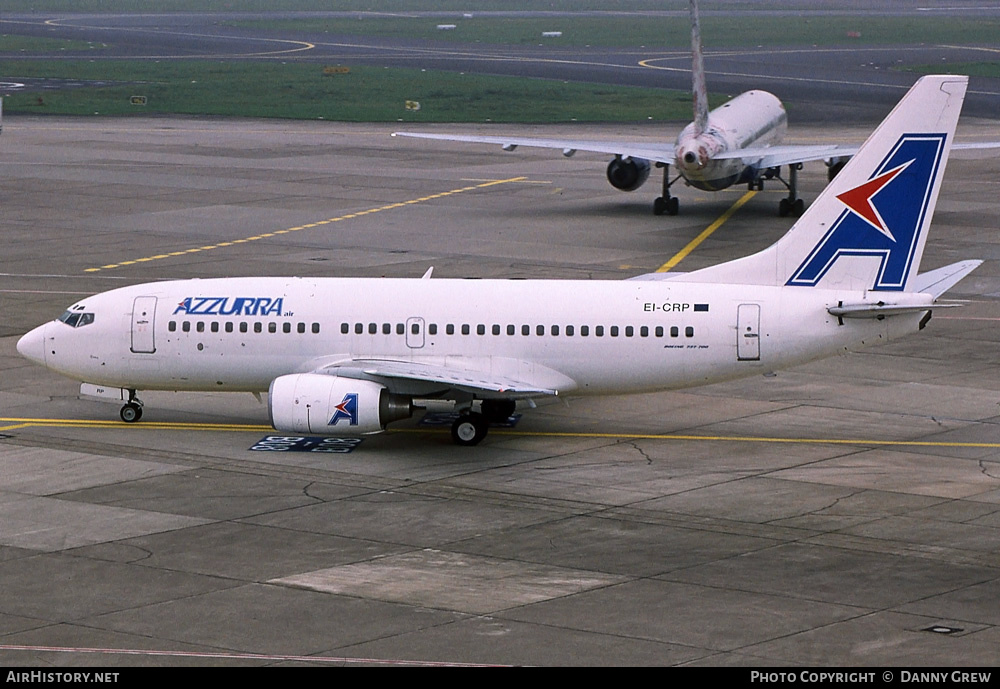 Aircraft Photo of EI-CRP | Boeing 737-73S | Azzurra Air | AirHistory.net #308073