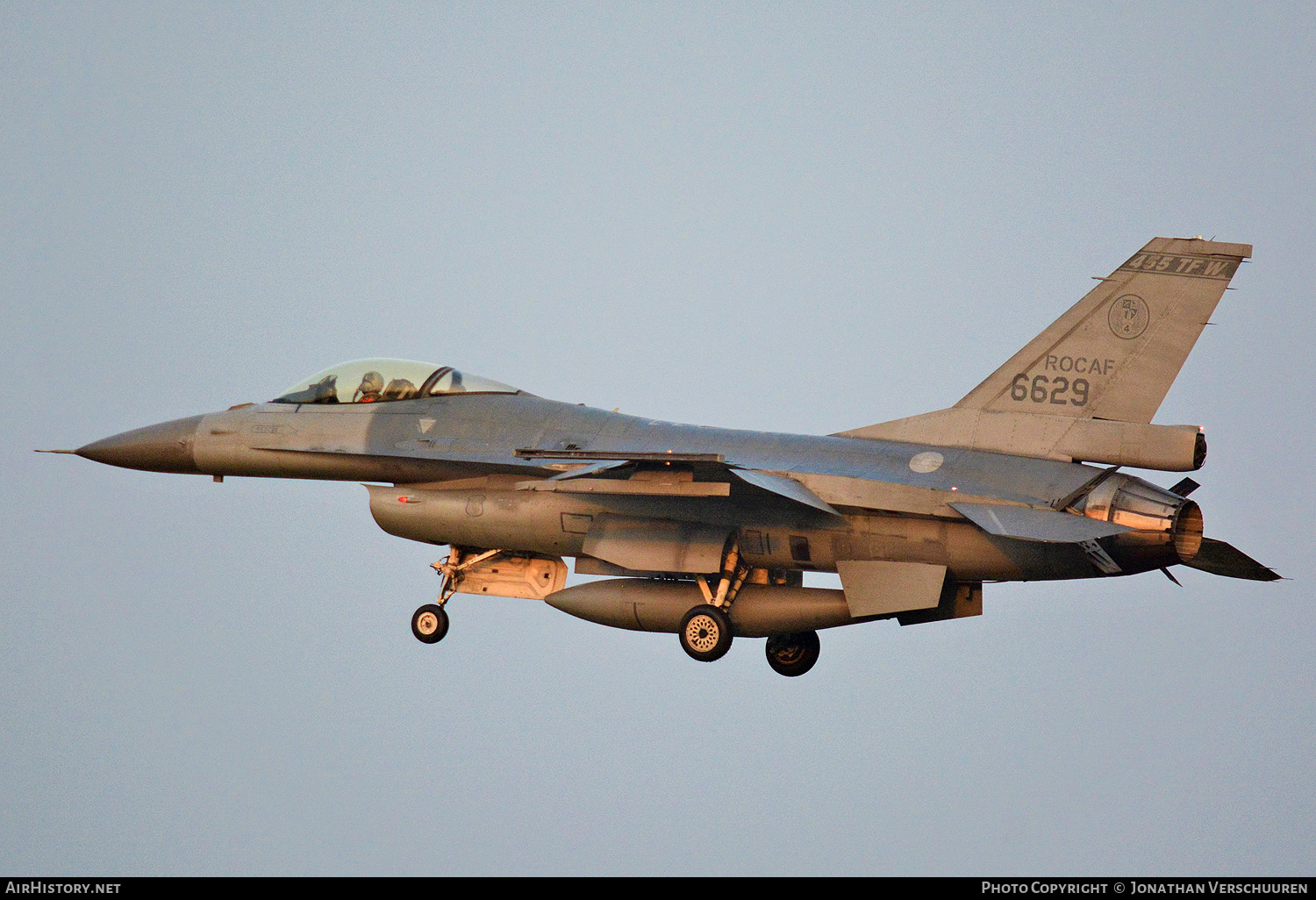 Aircraft Photo of 6629 | General Dynamics F-16A Fighting Falcon | Taiwan - Air Force | AirHistory.net #308080