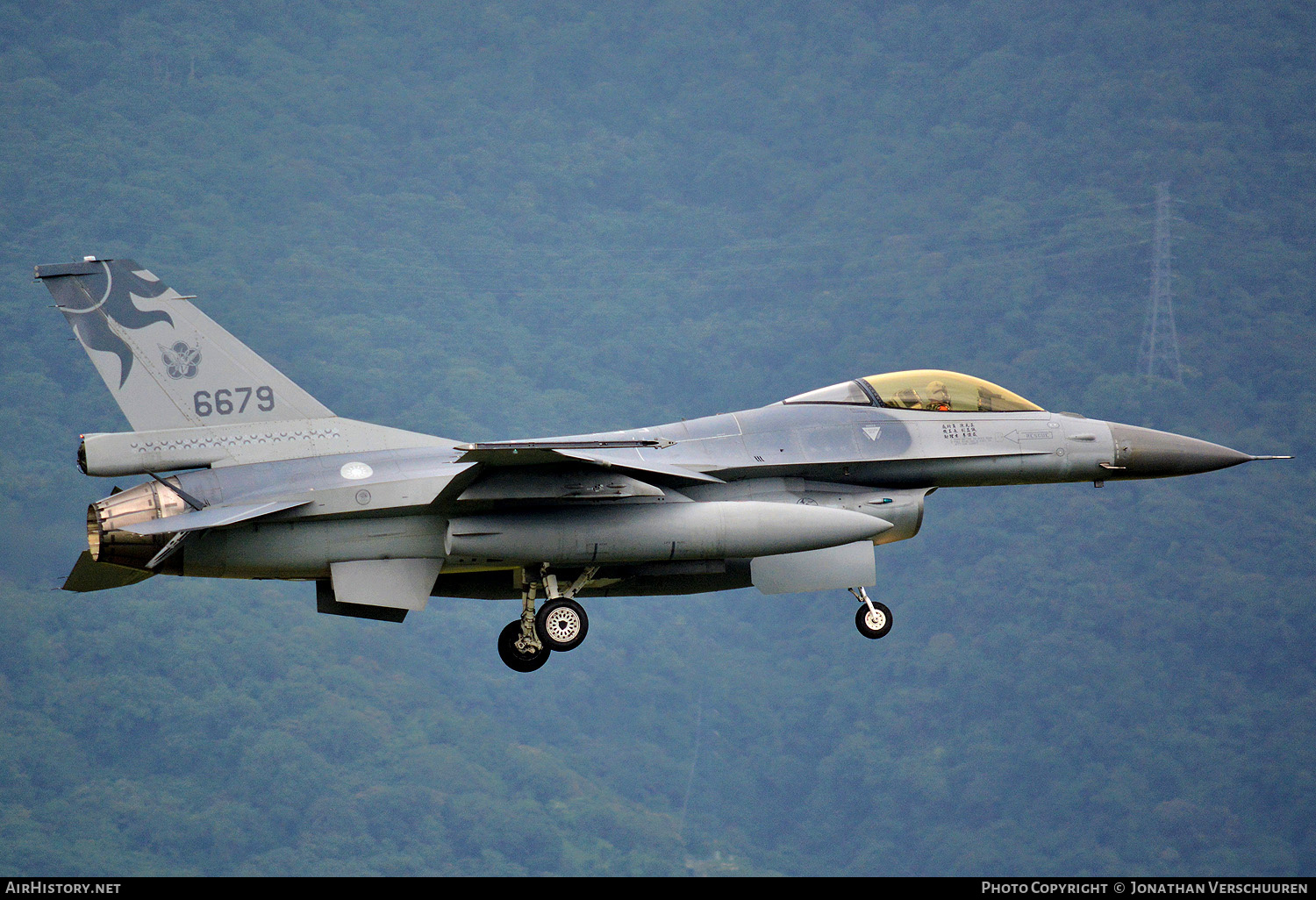 Aircraft Photo of 6679 | General Dynamics F-16A Fighting Falcon | Taiwan - Air Force | AirHistory.net #308089
