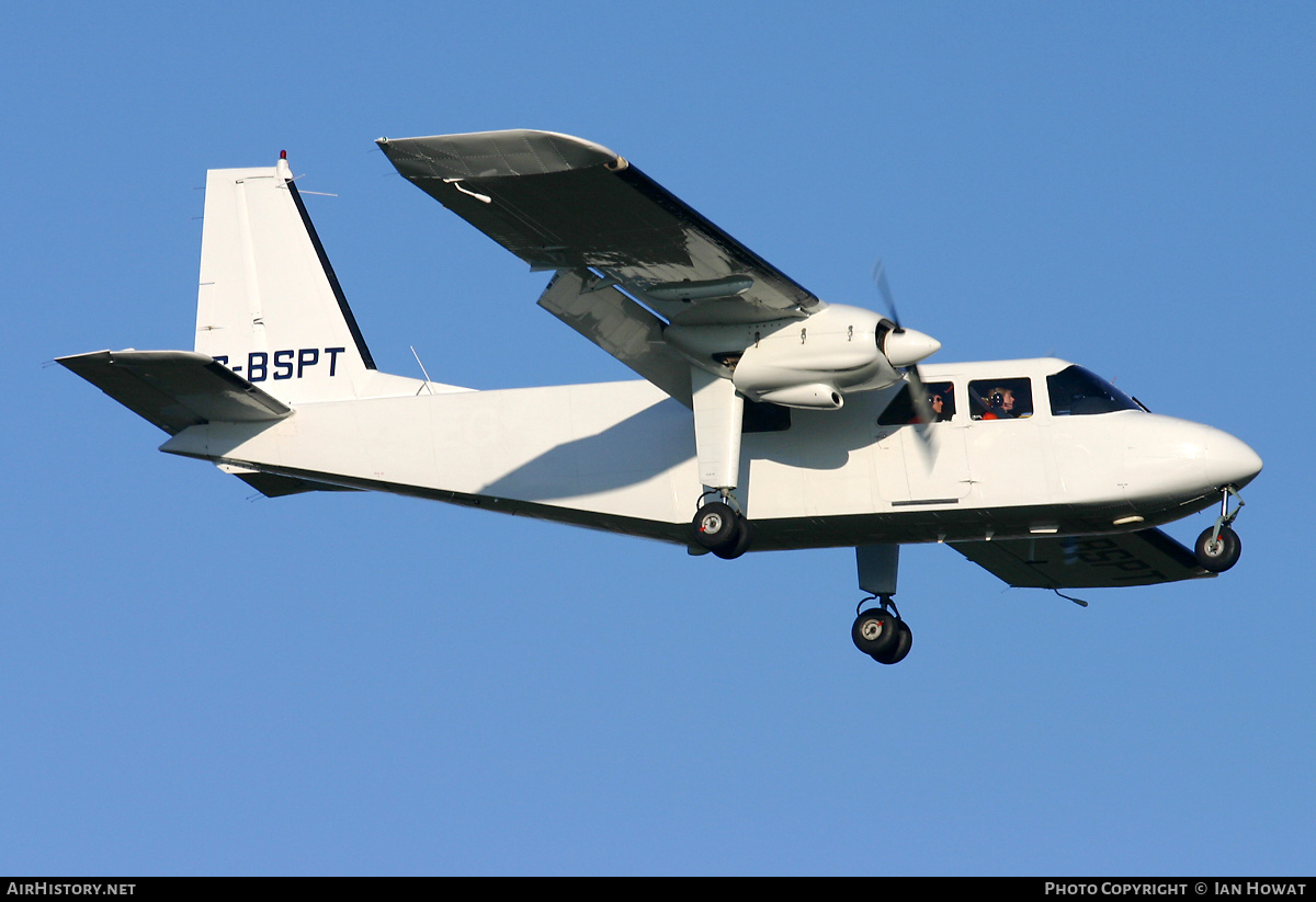 Aircraft Photo of G-BSPT | Pilatus Britten-Norman BN-2B-20 Islander | AirHistory.net #308110