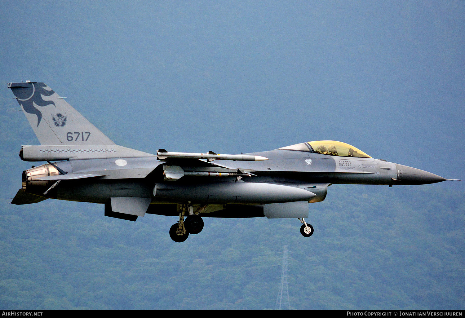 Aircraft Photo of 6717 | General Dynamics F-16A Fighting Falcon | Taiwan - Air Force | AirHistory.net #308111