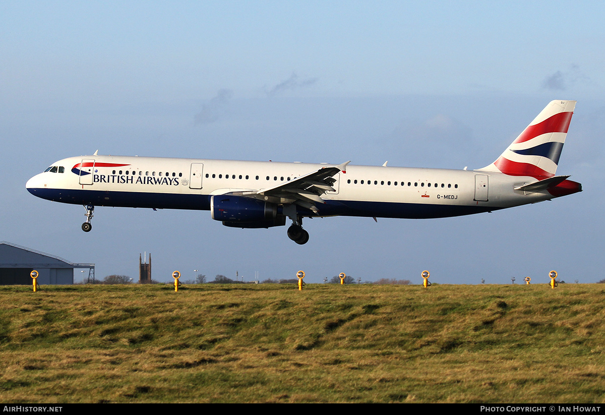 Aircraft Photo of G-MEDJ | Airbus A321-231 | British Airways | AirHistory.net #308112