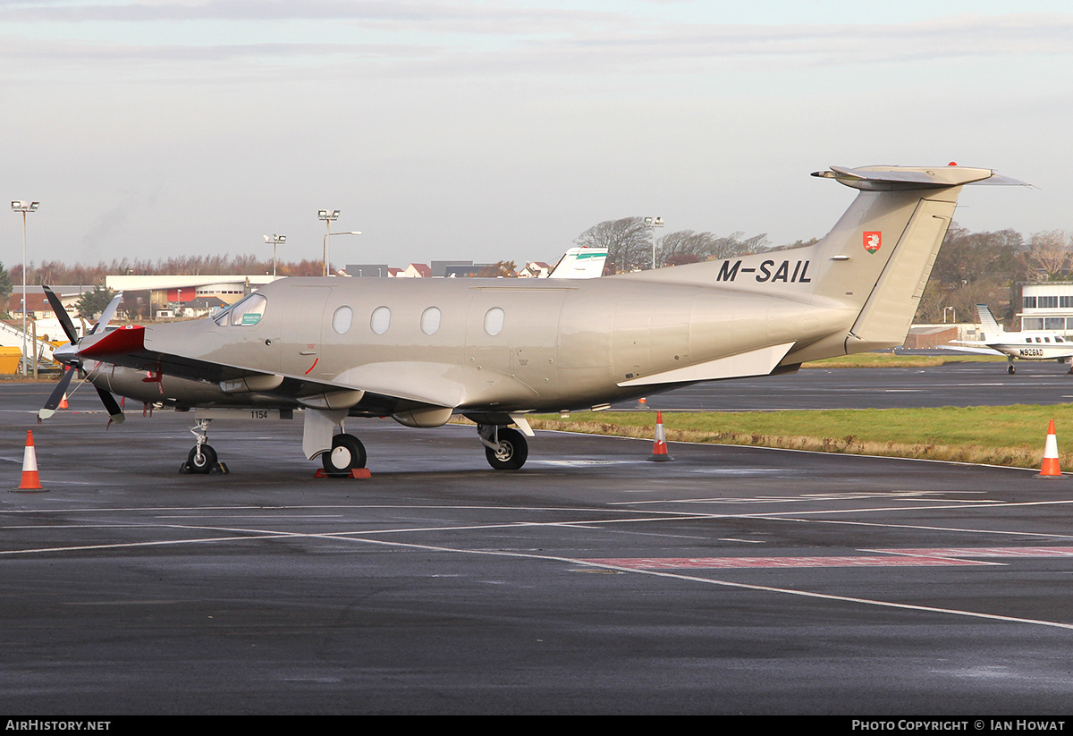 Aircraft Photo of M-SAIL | Pilatus PC-12NG (PC-12/47E) | AirHistory.net #308120