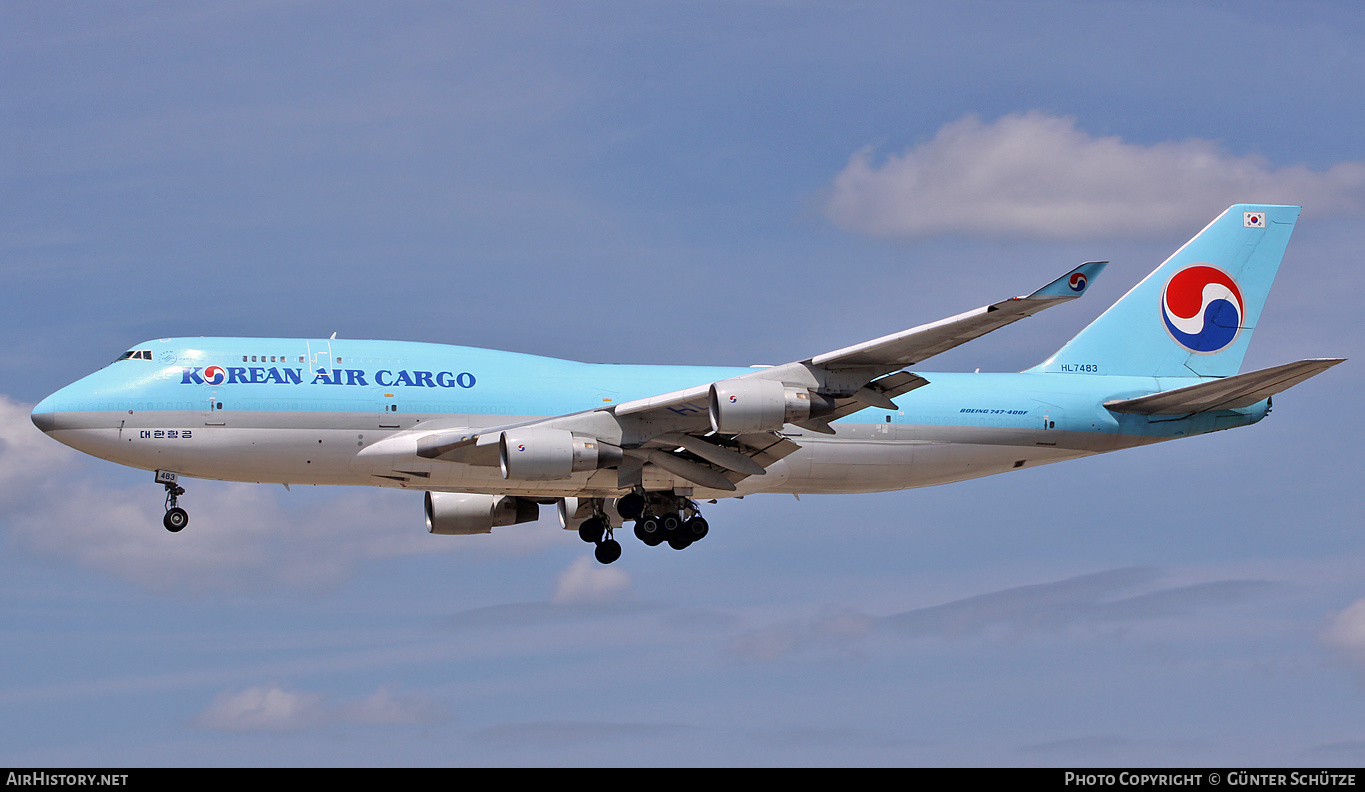 Aircraft Photo of HL7483 | Boeing 747-4B5 | Korean Air Cargo | AirHistory.net #308138