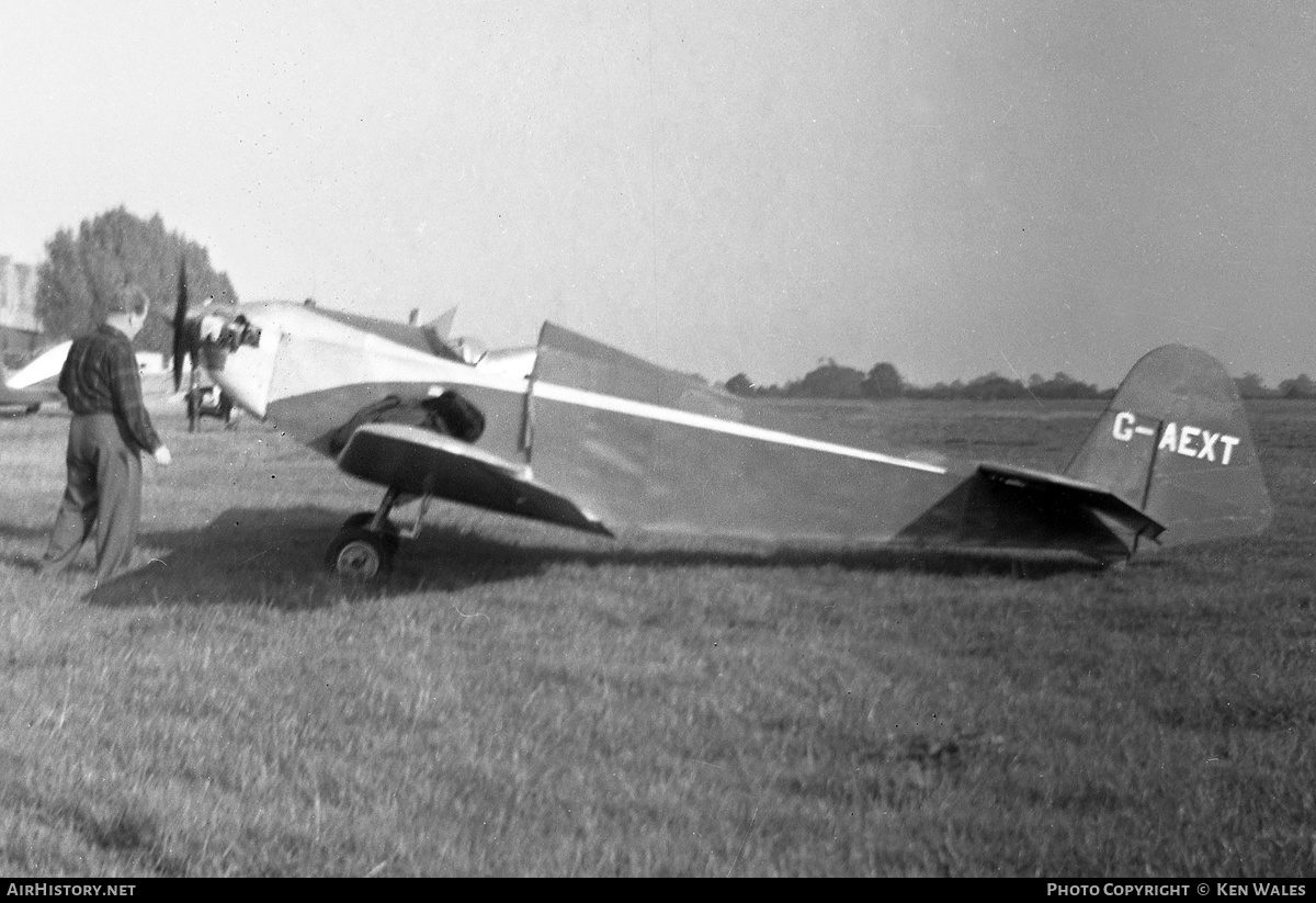 Aircraft Photo of G-AEXT | Dart Kitten II | AirHistory.net #308142