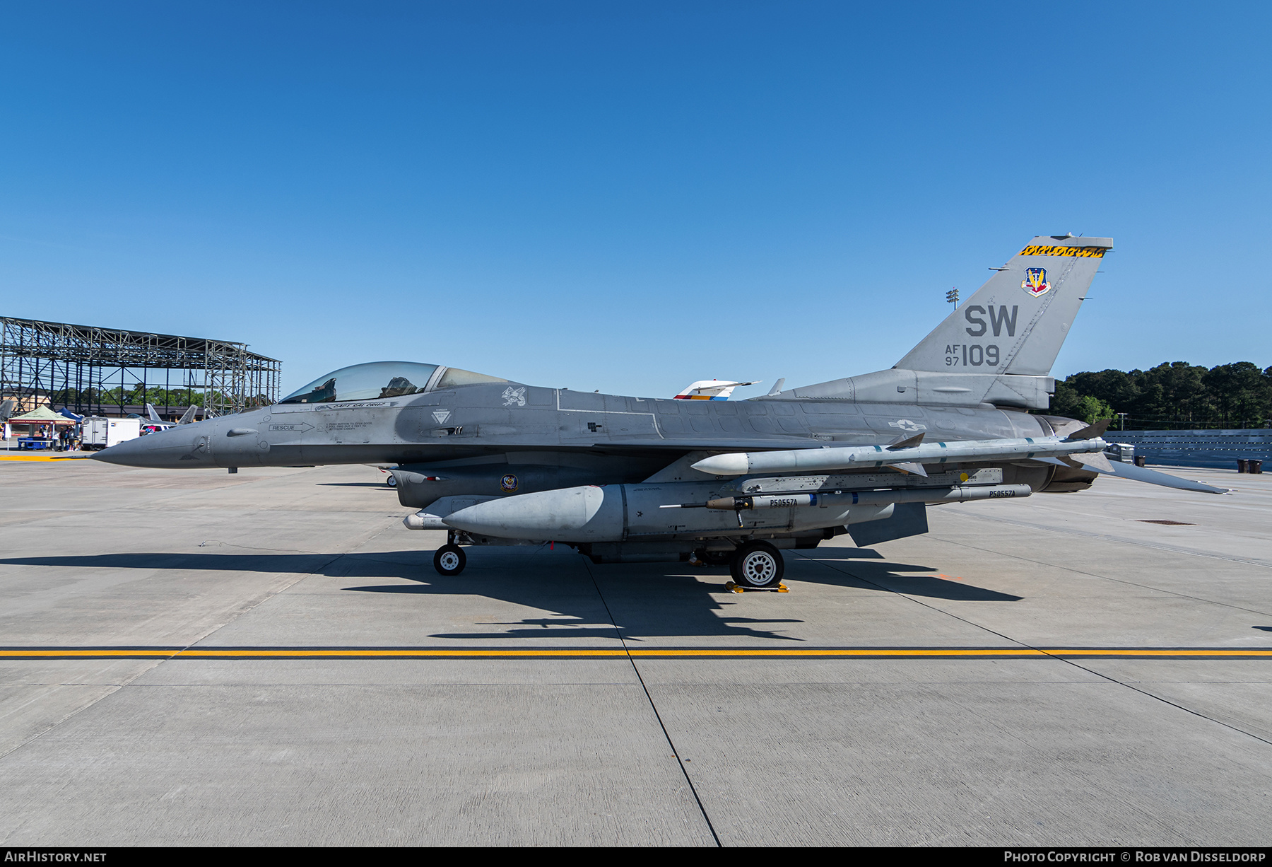 Aircraft Photo of 97-0109 / AF97-109 | Lockheed Martin F-16CM Fighting Falcon | USA - Air Force | AirHistory.net #308159