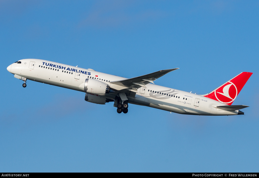 Aircraft Photo of TC-LLD | Boeing 787-9 Dreamliner | Turkish Airlines | AirHistory.net #308170