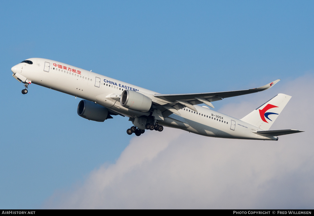 Aircraft Photo of B-305X | Airbus A350-941 | China Eastern Airlines | AirHistory.net #308173
