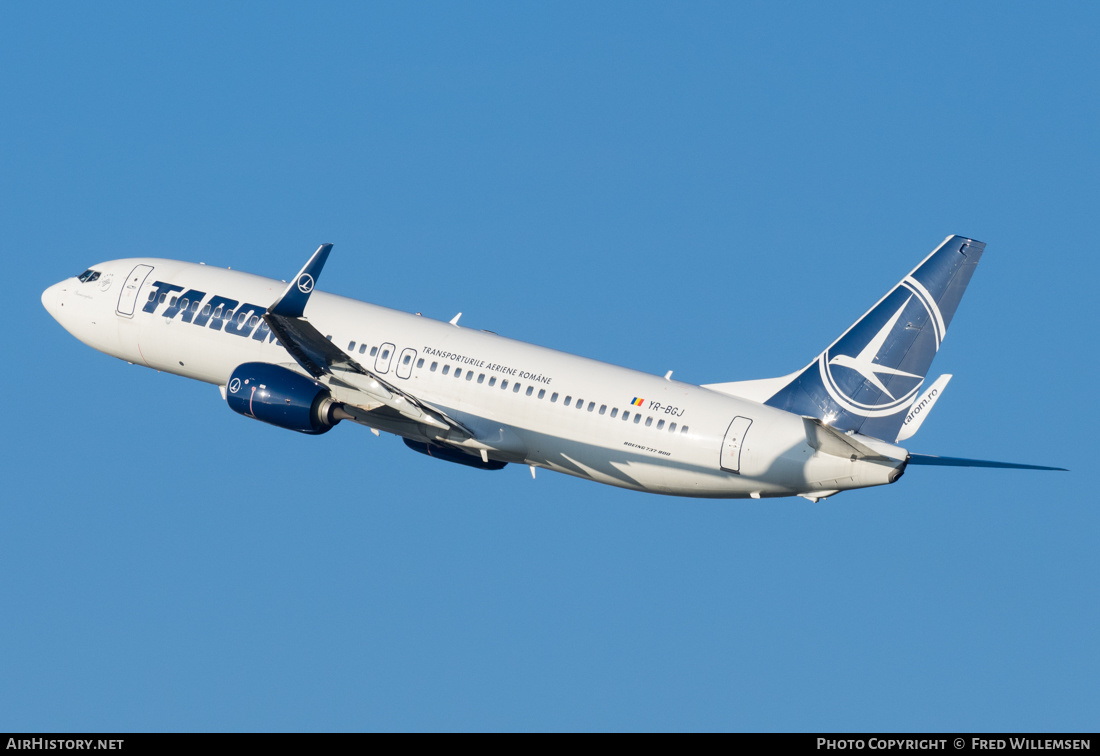 Aircraft Photo of YR-BGJ | Boeing 737-800 | TAROM - Transporturile Aeriene Române | AirHistory.net #308185